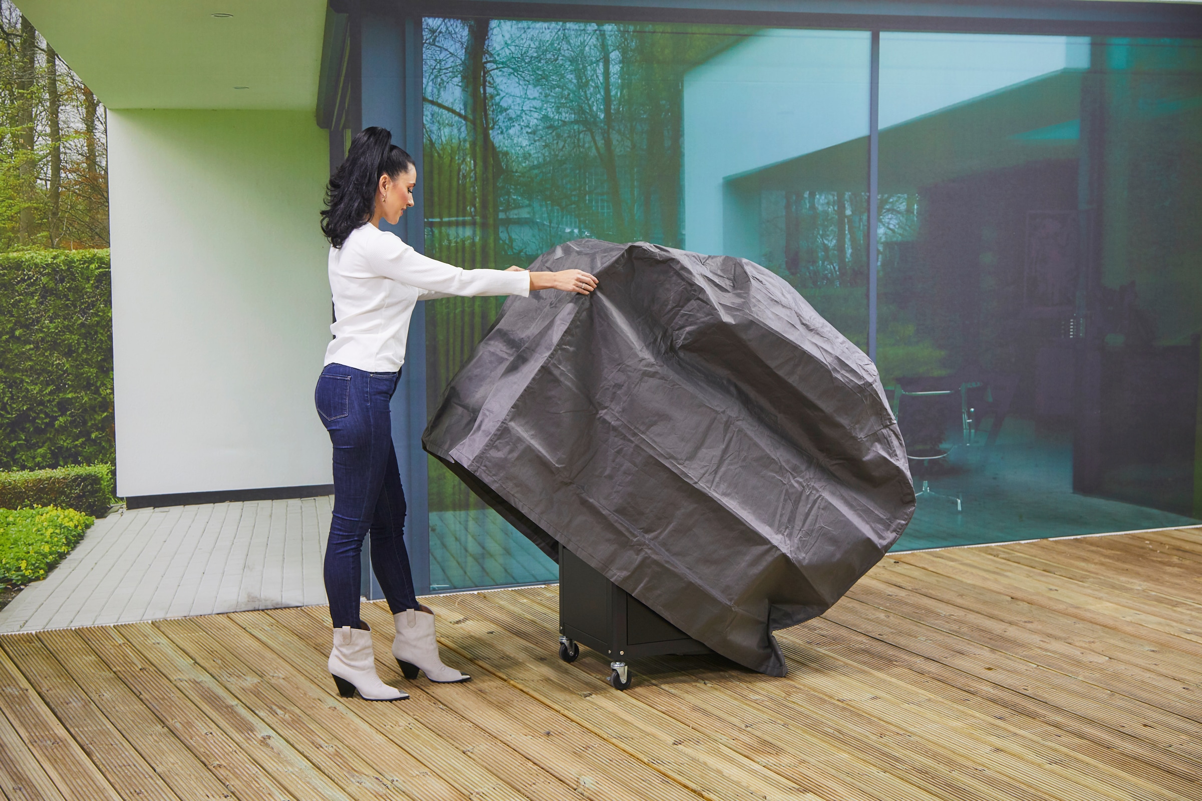 winza outdoor covers Grill-Schutzhülle »Outdoor Cover«, wasserdicht, UV beständig, 100 % recycelbar, 175x65x110 cm
