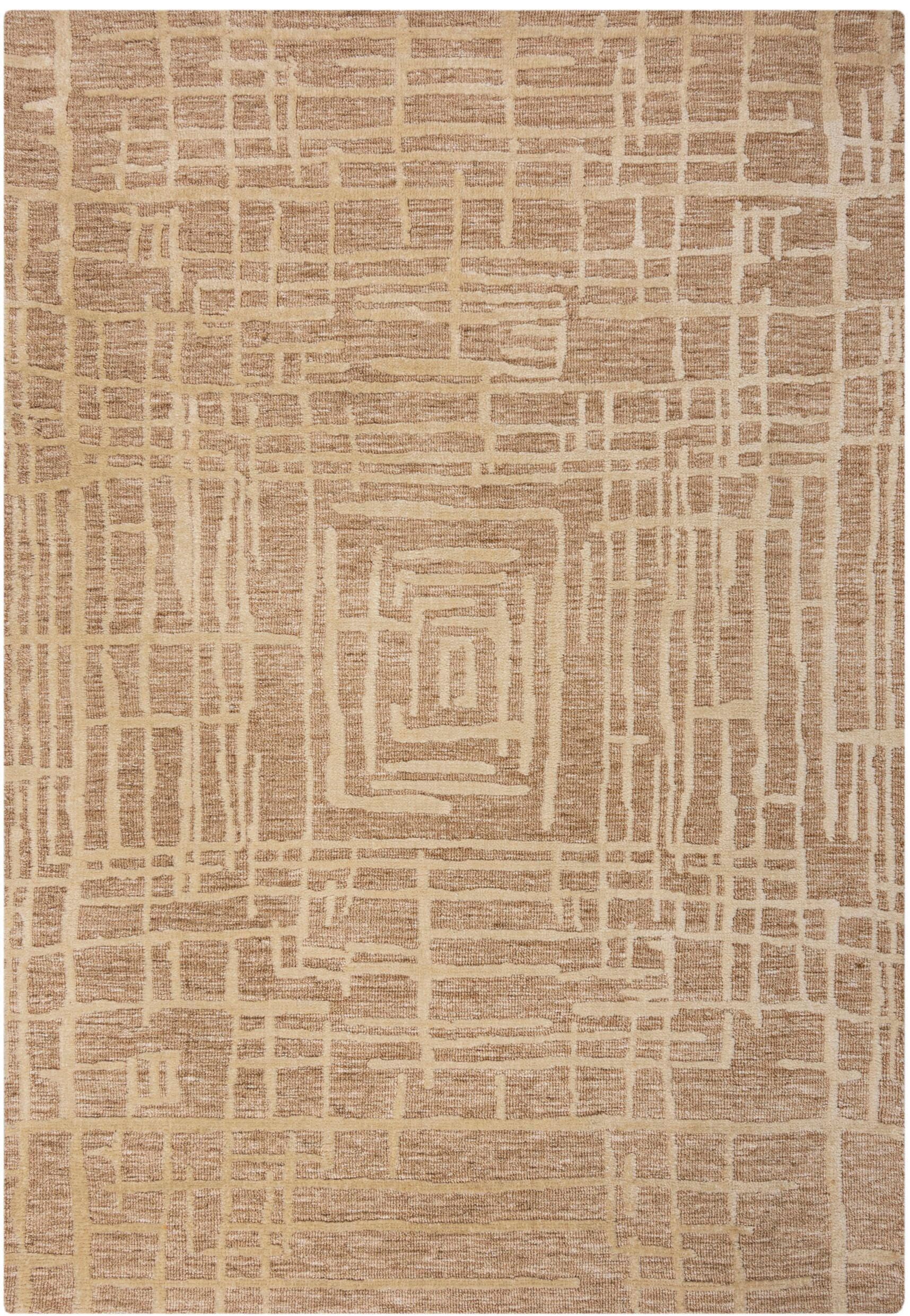 FLAIR RUGS Teppich "Elliot" rechteckig 12 Höhe Hoch-niedriger Flor in Wolle günstig online kaufen