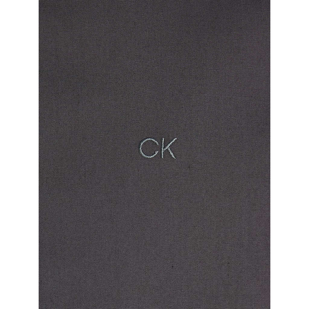 Calvin Klein Langarmhemd »SLIM FIT STRETCH POPLIN«