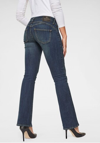 Herrlicher Bootcut-Jeans »GINA BOOTCUT POWERSTRETCH«, mit seitlichem Keileinsatz kaufen