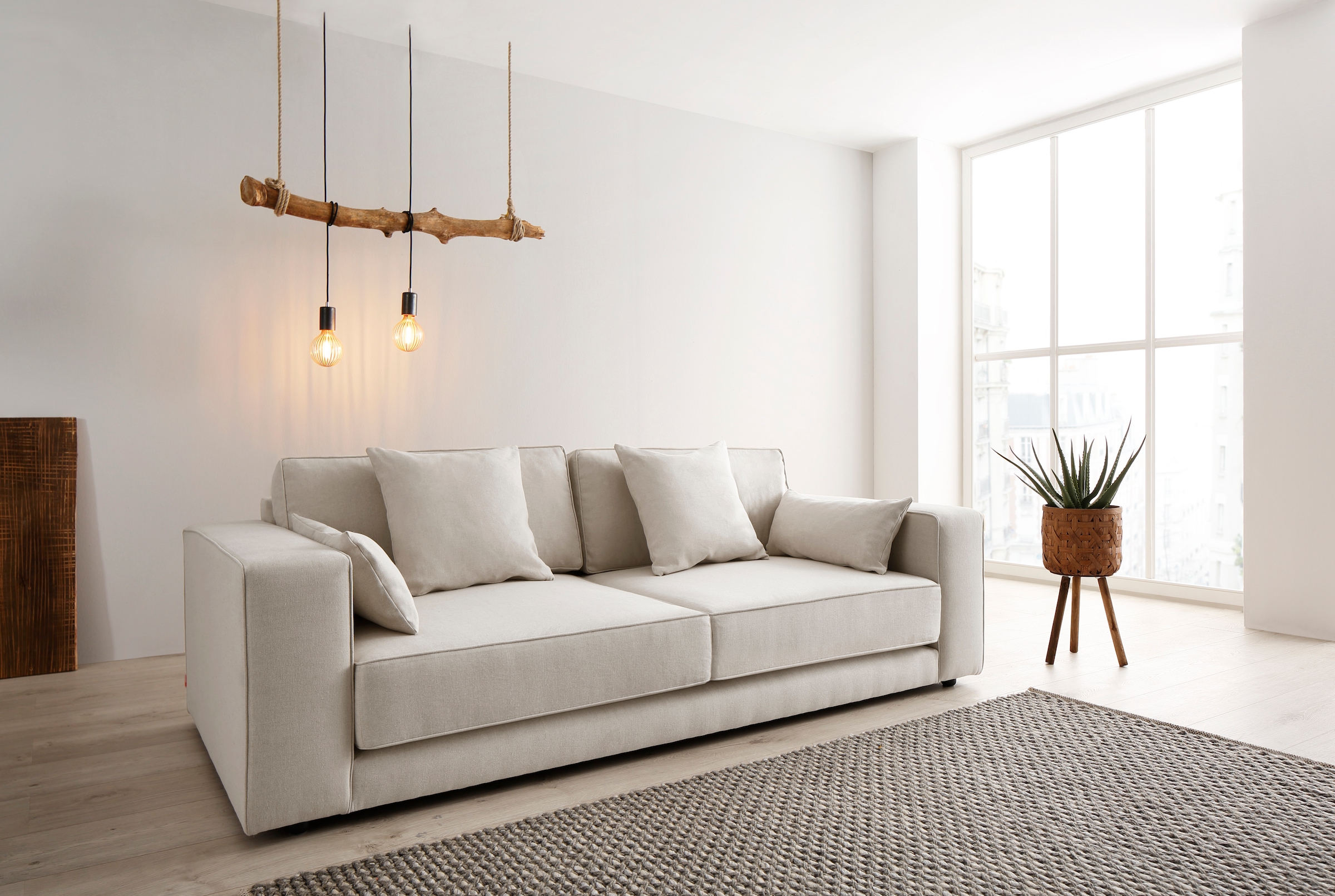 OTTO products 2-Sitzer "Grenette", Modulsofa, im Baumwoll-/Leinenmix oder a günstig online kaufen