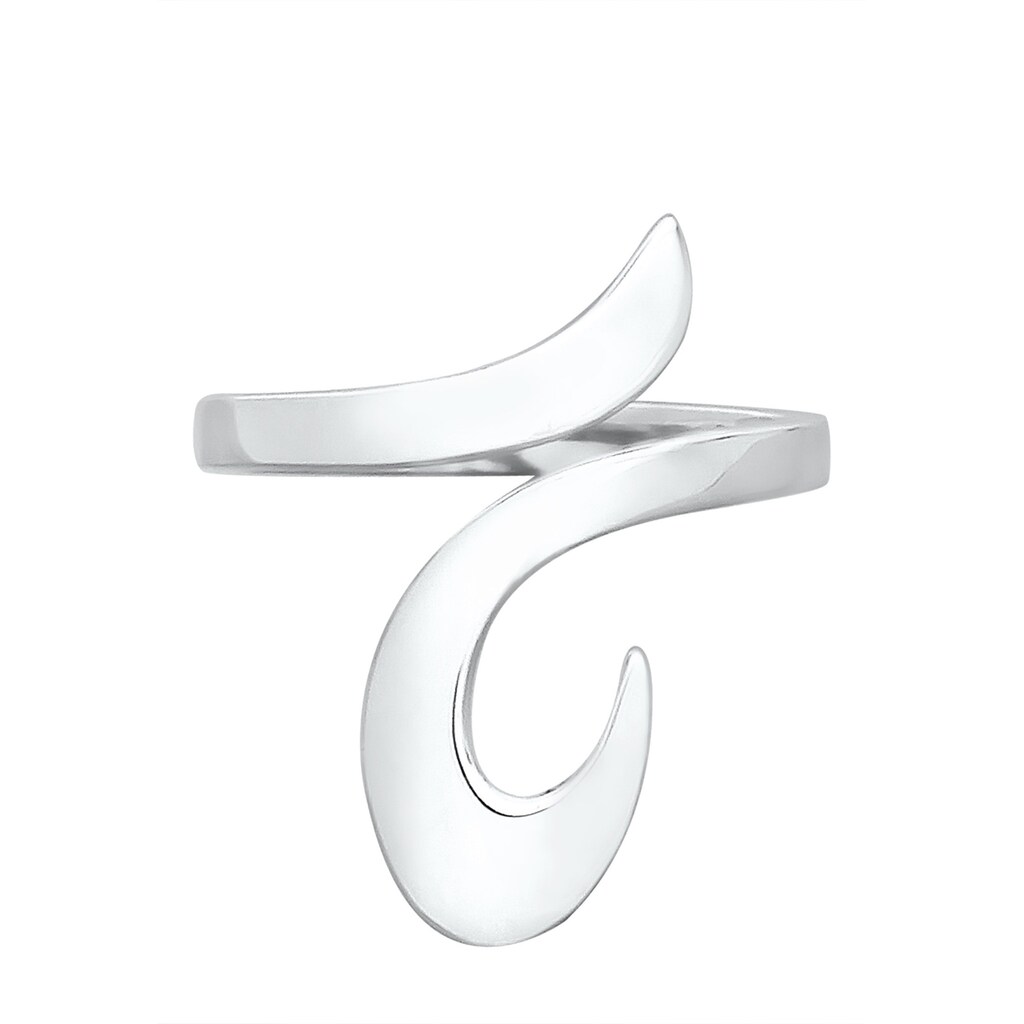 Elli Fingerring »Wickelring Verstellbar Ornament 925 Silber«