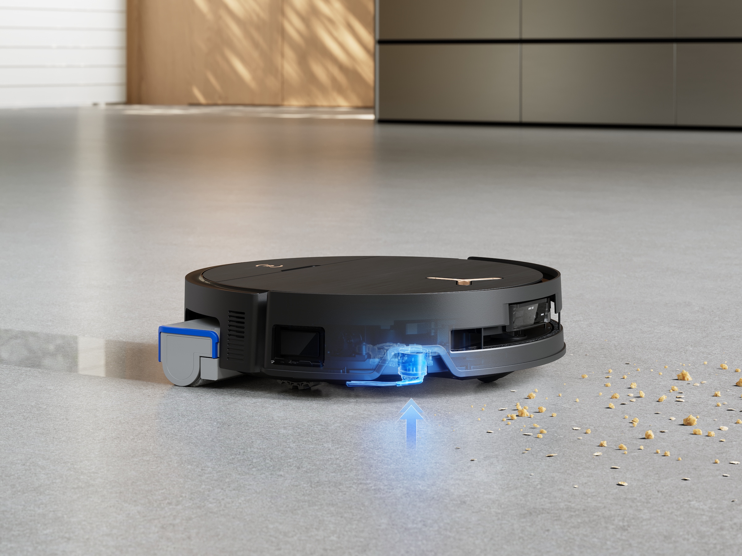 ECOVACS Saugroboter »DEEBOT X9 PRO OMNI«, Saug-und Wischroboter mit Absaugstation