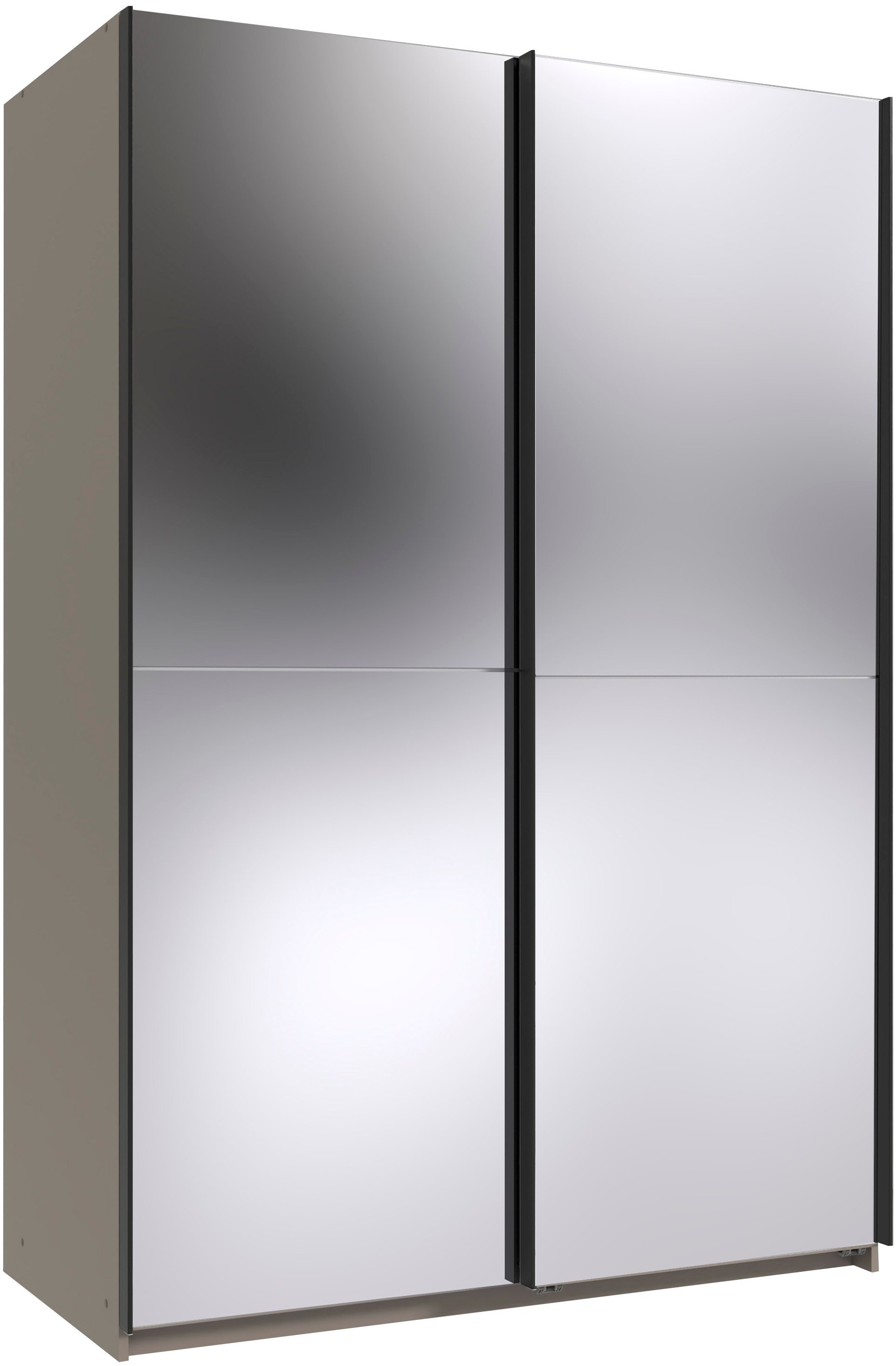 Wimex "Mugano, B/T/H 135 oder 180/65/198cm, Made in Germany" wähle Deine Ausstattung: Basic oder Premium, 2 Schwebetüren mit oder ohne Spiegel, Metallgriffe