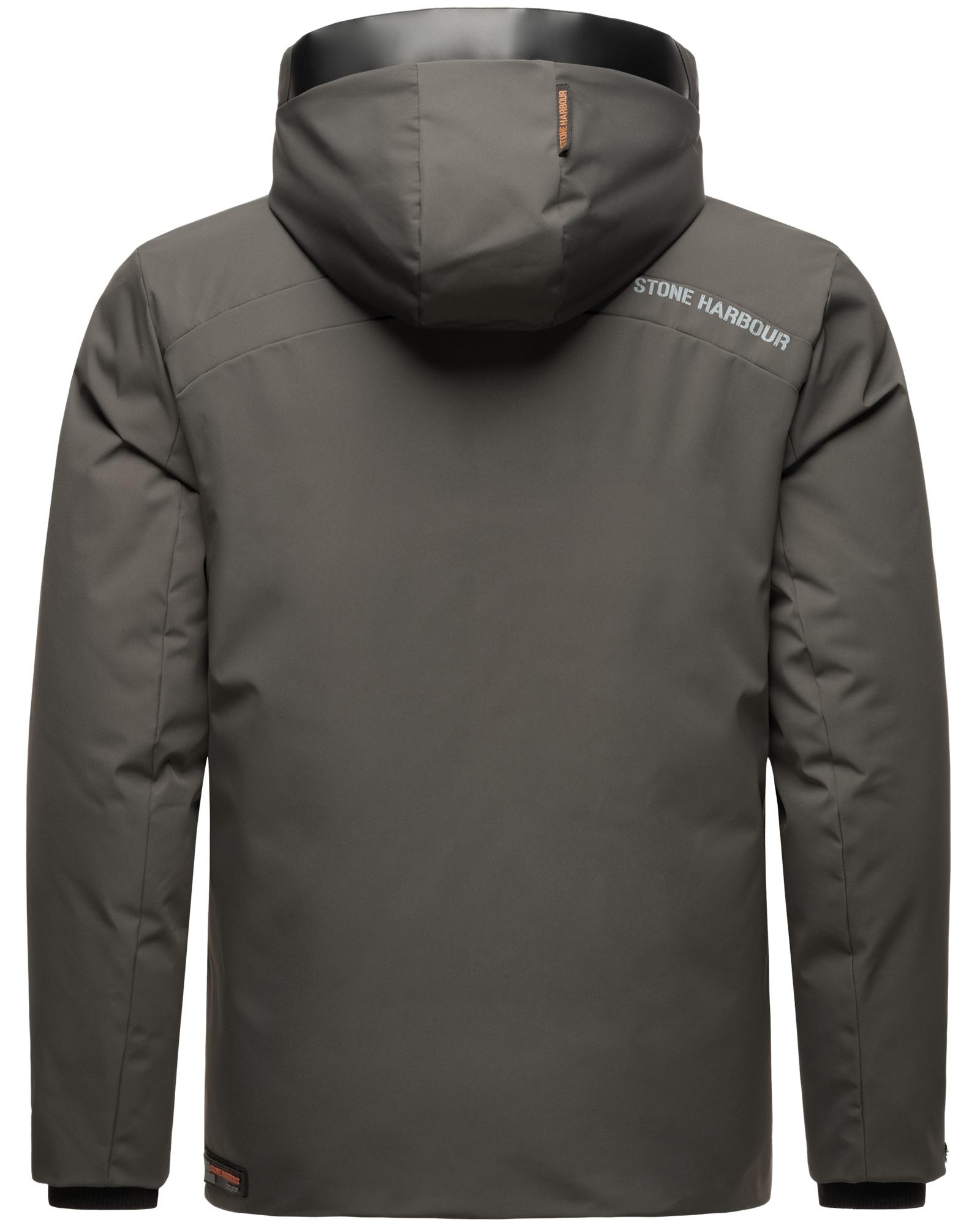 Stone Harbour Outdoorjacke »Moagaa«, mit Kapuze, Sportliche, wasserdichte Winterjacke mit Kapuze