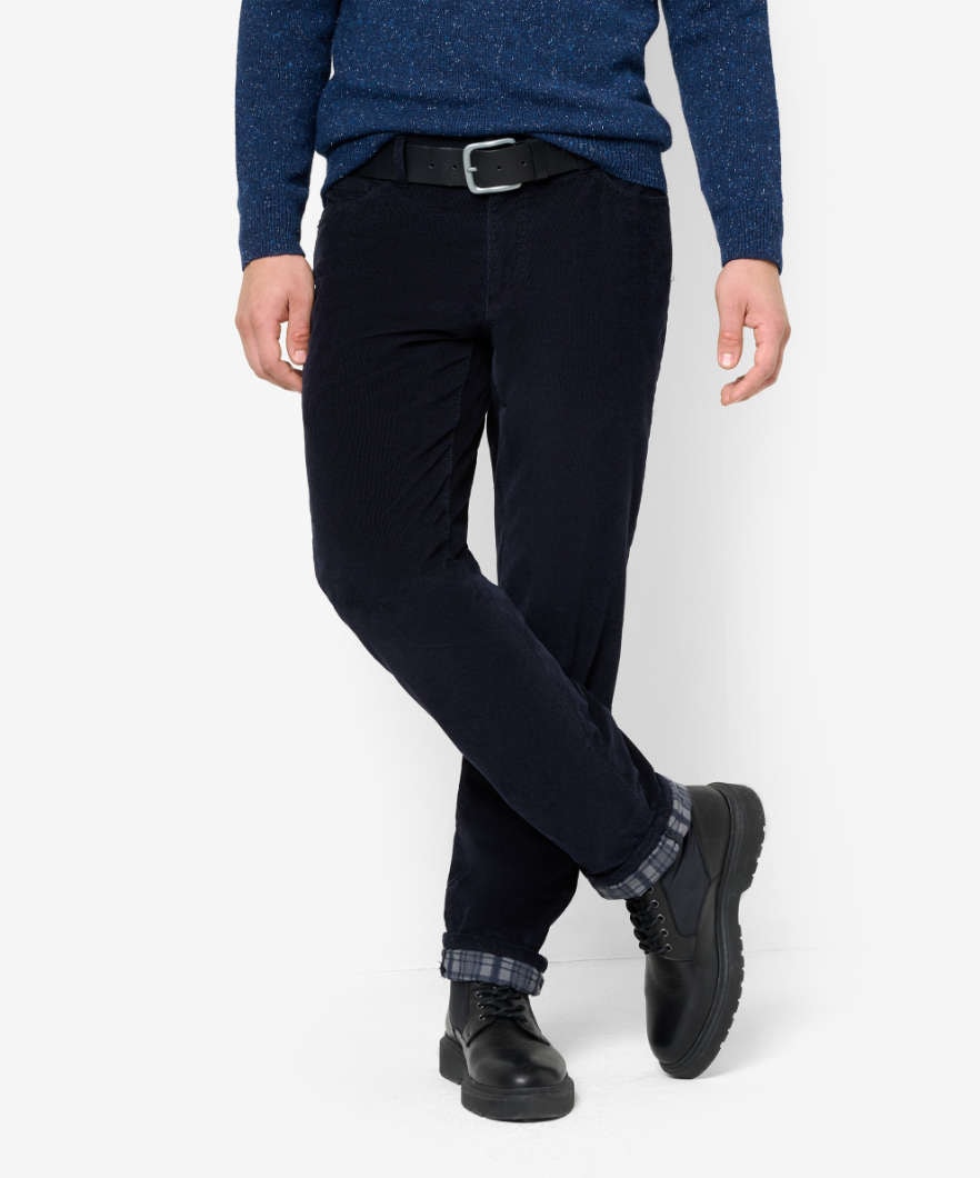 Brax Cadiz Marathon Five Pocket Pant in Beige - Hornor & Harrison
