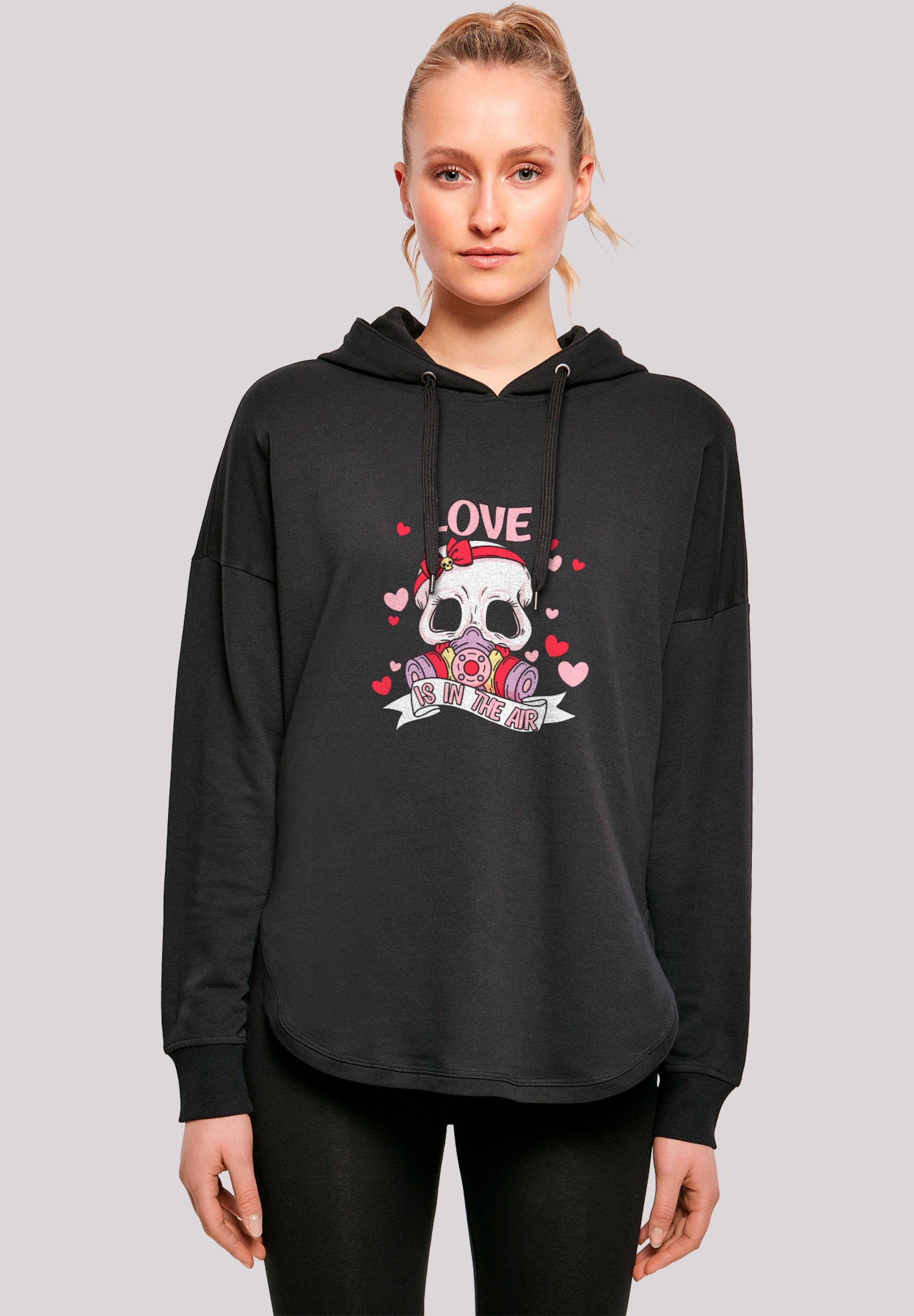 F4NT4STIC Kapuzenpullover "Anti Valentinstag LOVE is in the air", Premium Q günstig online kaufen