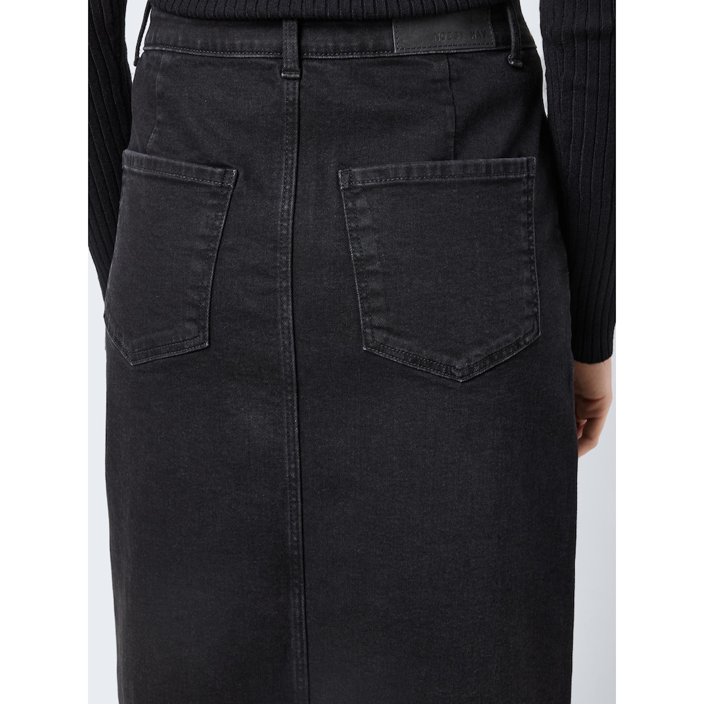 Noisy may Jeansrock »NMKATH NW SLIT MIDI SKIRT VI478BL NOOS«