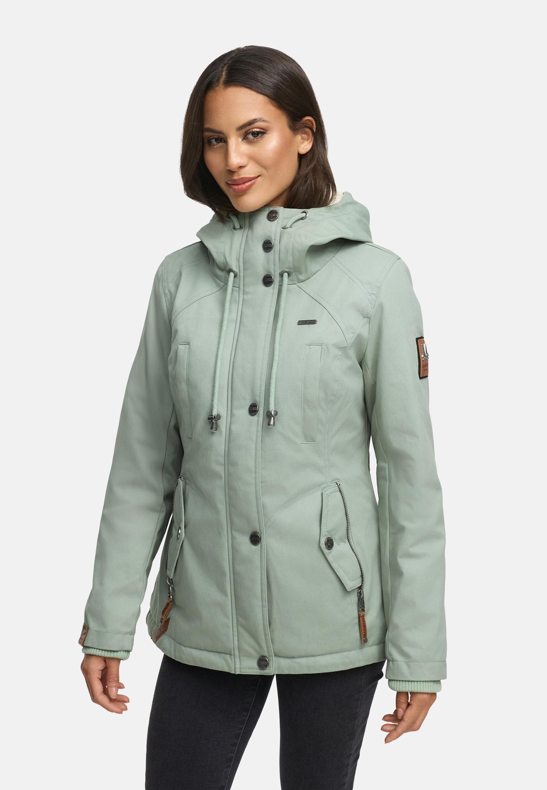 Marikoo Winterjacke »Bikoo«, mit Kapuze, sportliche Damen Outdoor Baumwolljacke mit Kapuze
