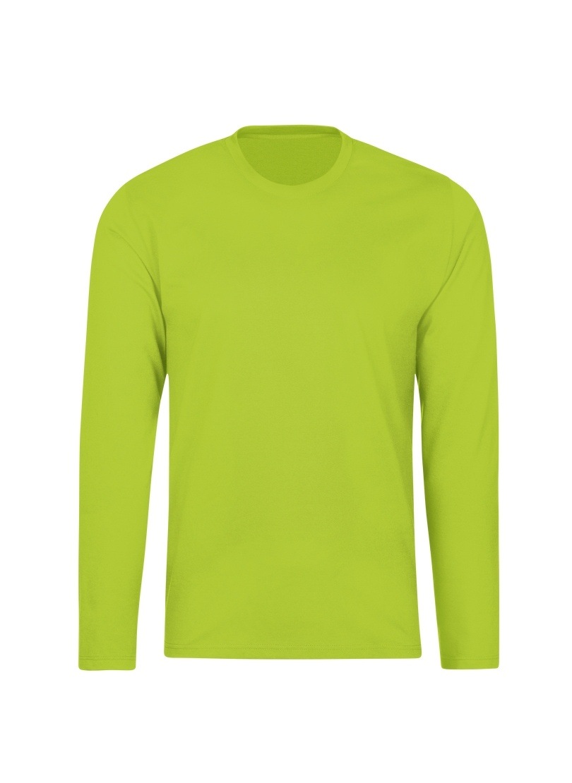 Trigema T-Shirt "TRIGEMA Langarmshirt aus 100% Baumwolle" 1 Stk. günstig online kaufen