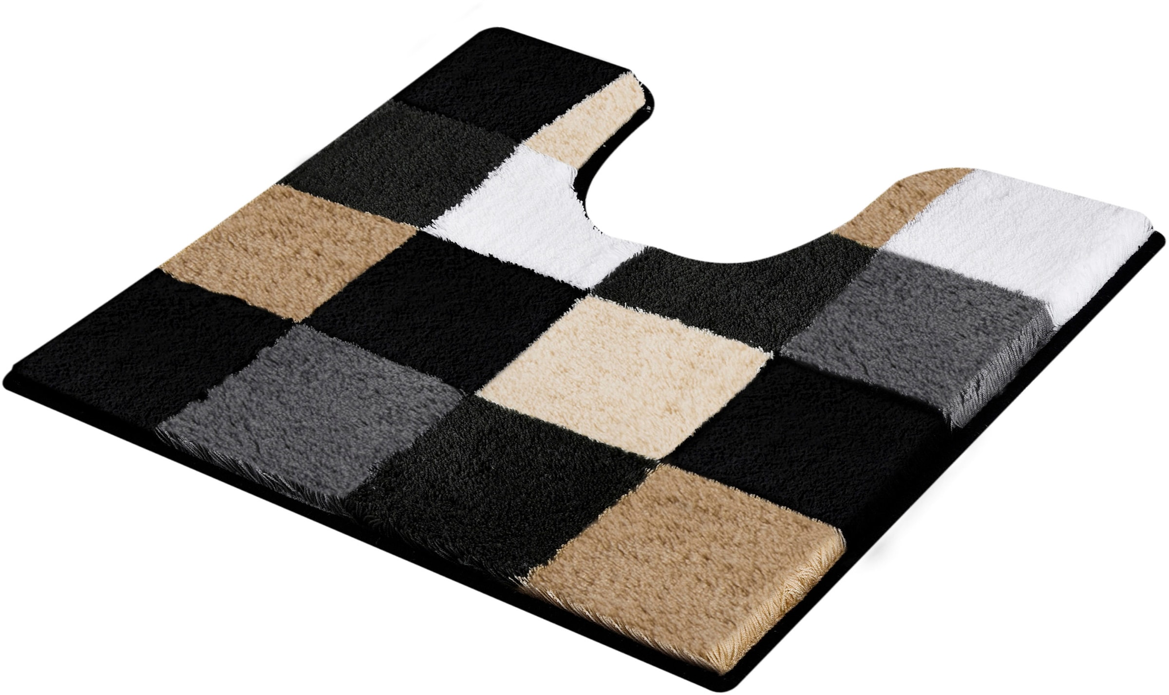 Kleine Wolke Badematte "Caro" Höhe 25 mm rutschhemmend beschichtet fußboden günstig online kaufen