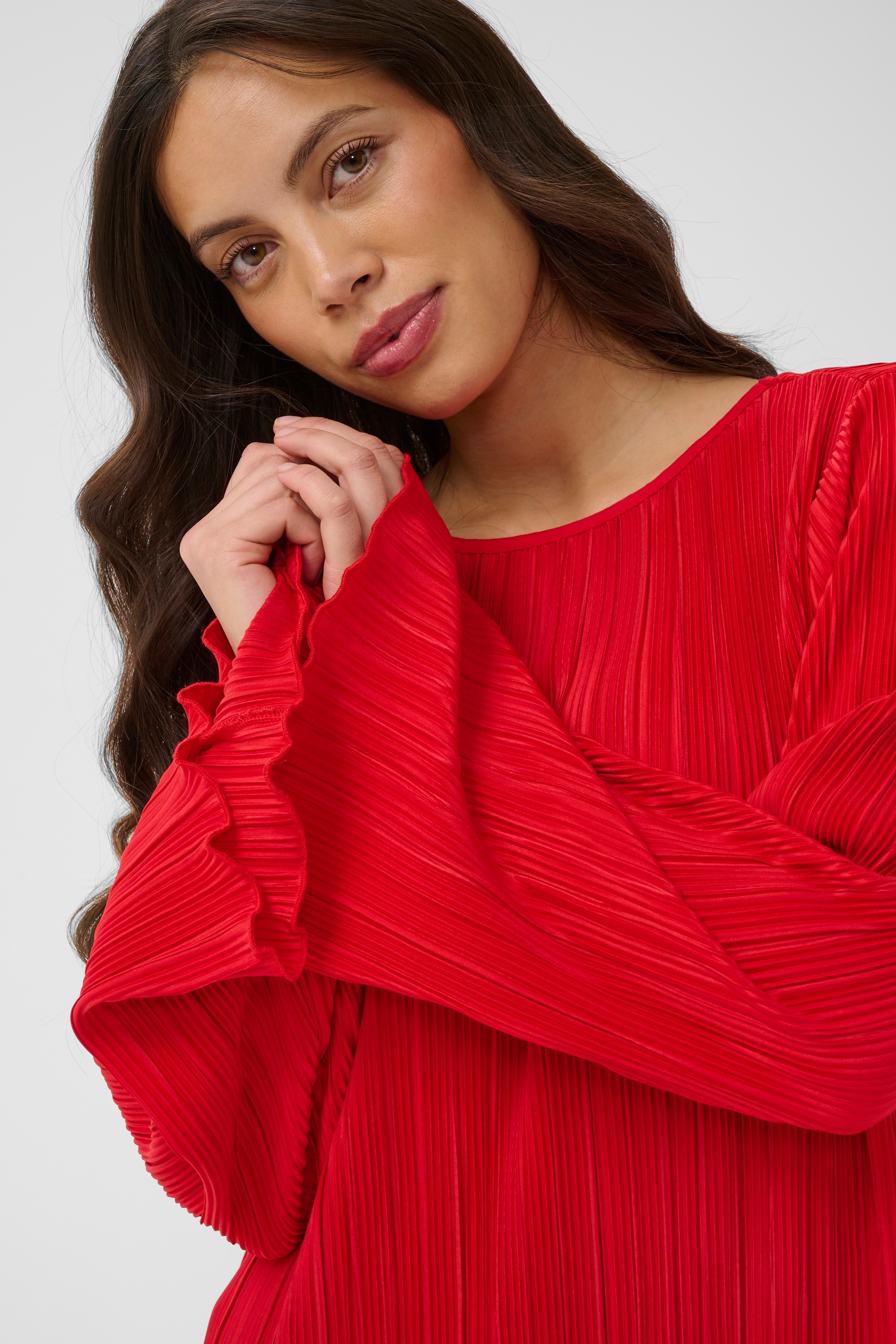 Saint Tropez Midikleid »Damen Kleid ZuniSZ«