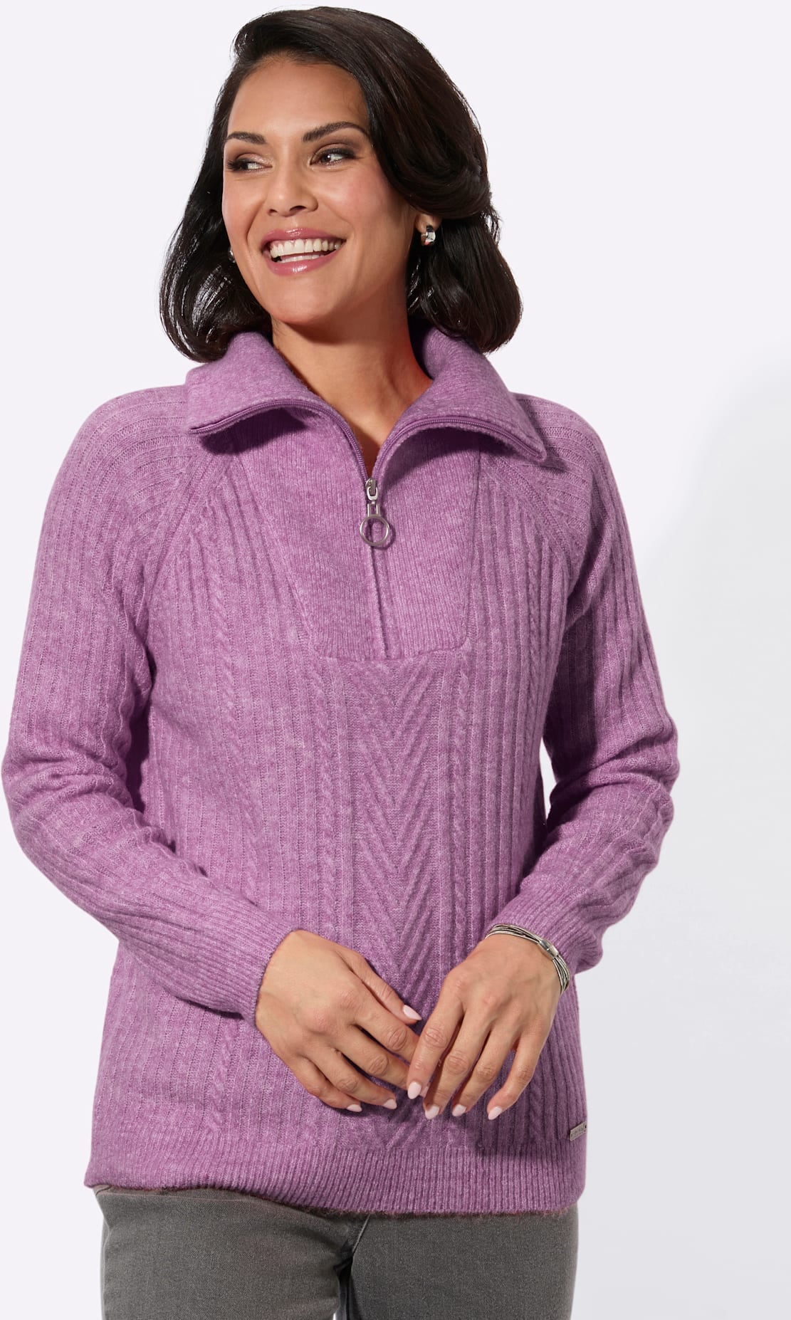 Casual Looks Strickpullover "Troyer"