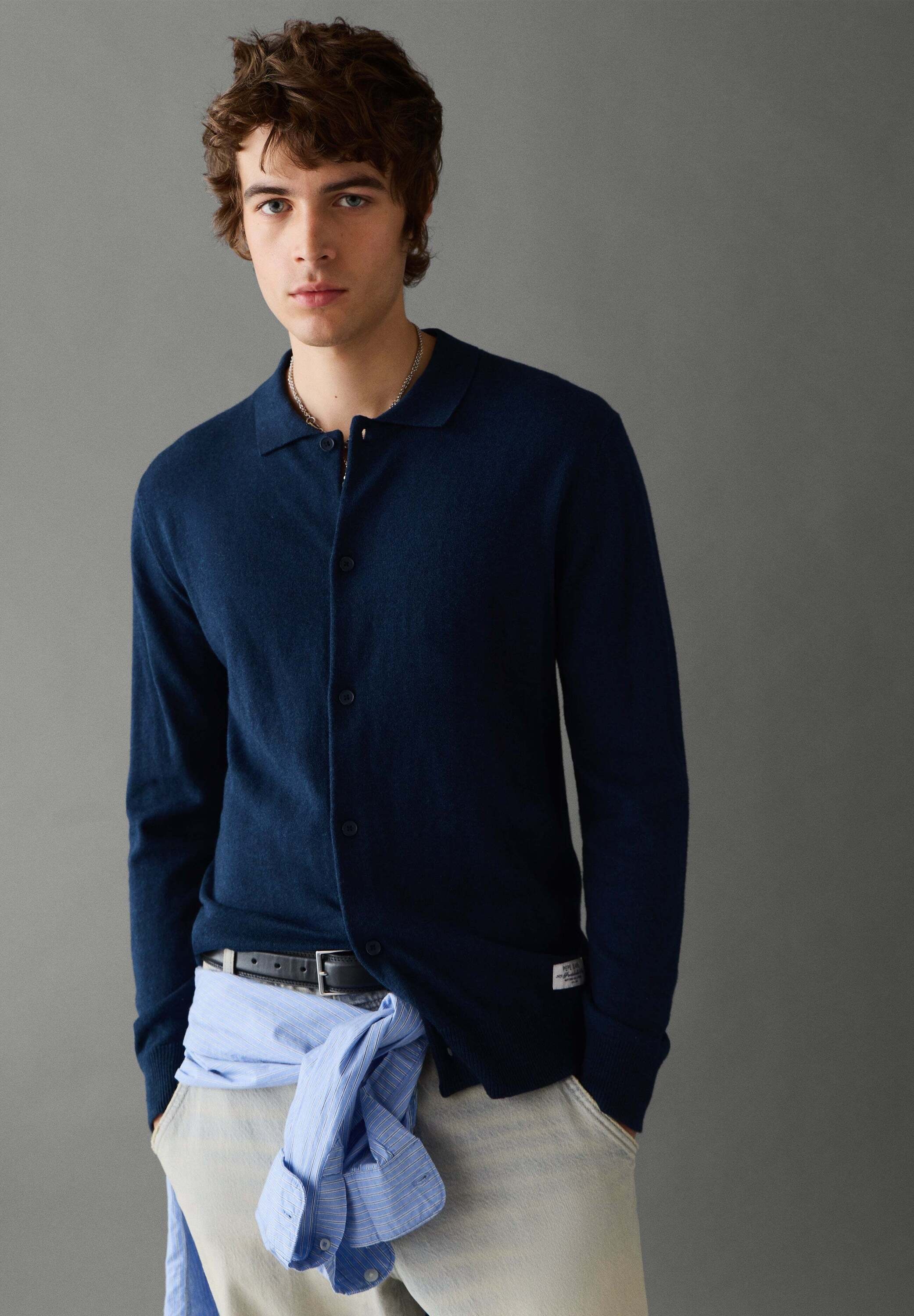 Pepe Jeans V-Ausschnitt-Pullover "jumper ANDRE POLO"