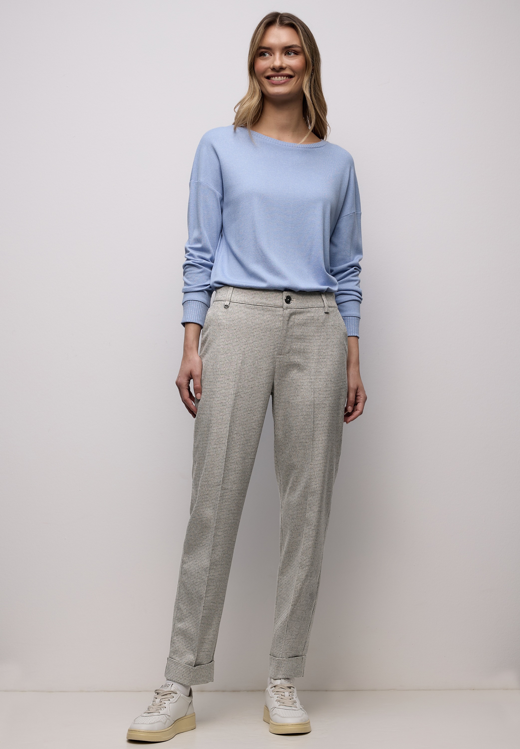 STREET ONE Stoffhose  Middle Waist