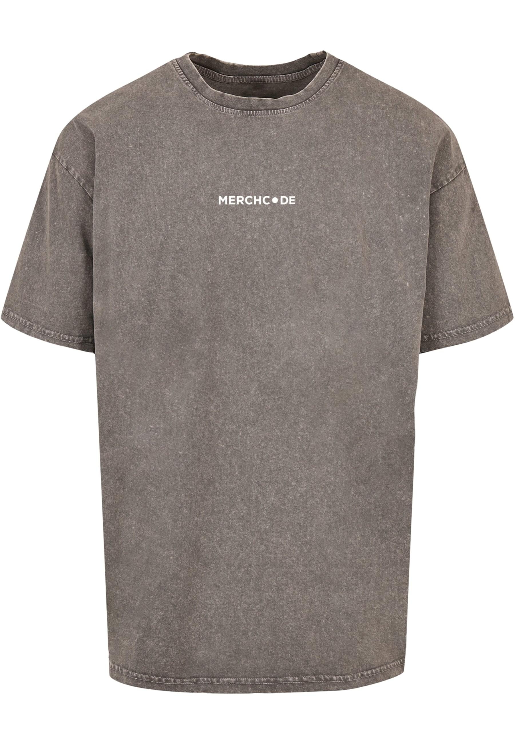 Merchcode T-Shirt »Merchcode Herren Break The Rules Acid Washed Heavy Oversized Tee«, (1 tlg.)