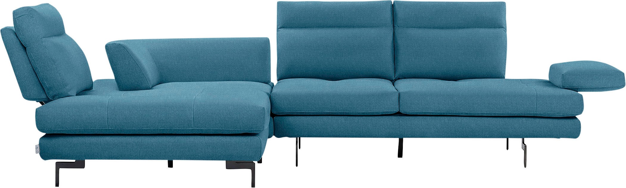CALIA ITALIA Ecksofa "Toby Wing, Komfortsofa mit Sitzkomfort der Extraklass günstig online kaufen