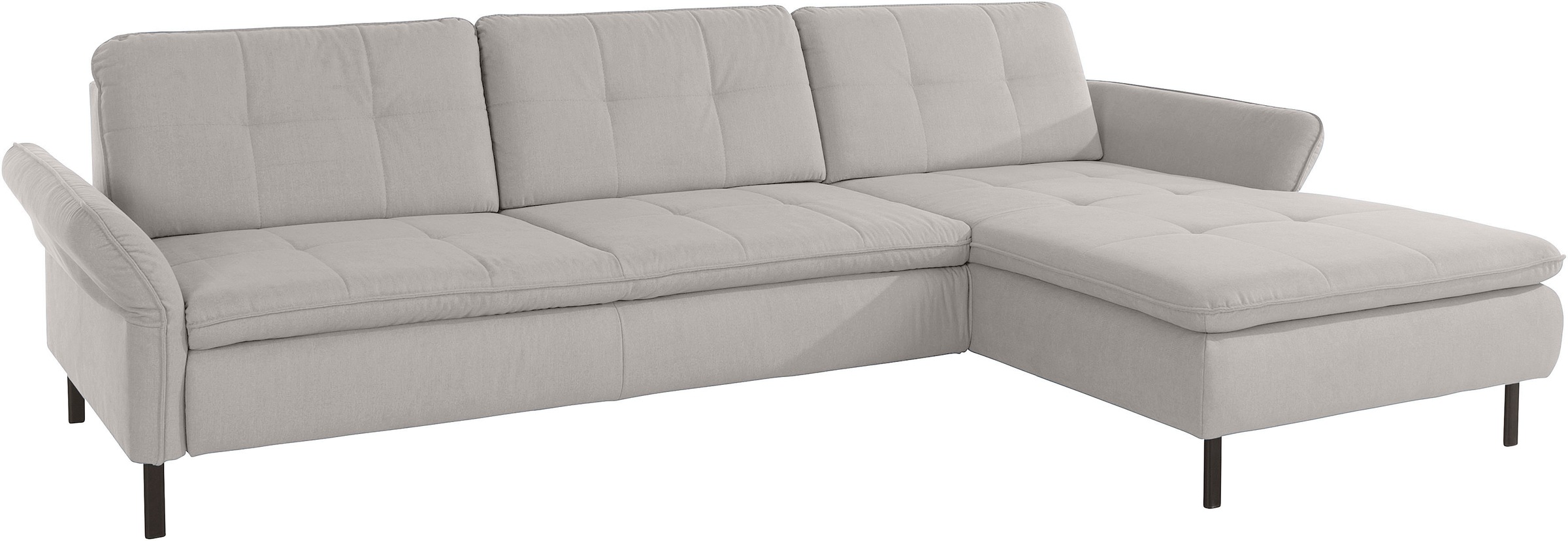 INOSIGN Ecksofa »Birkholm L-Form«, Armlehnverstellung, auch in Easy Clean Bezug - mit Wasser zu reinigen