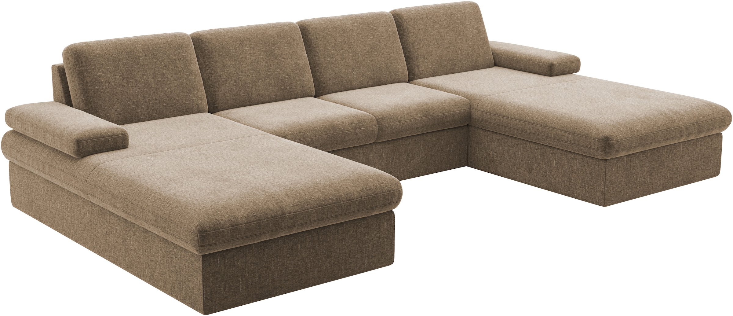 sit&more Wohnlandschaft »Moreno«, mit Armteilverstellung,wahlweise mit Bettfunktion