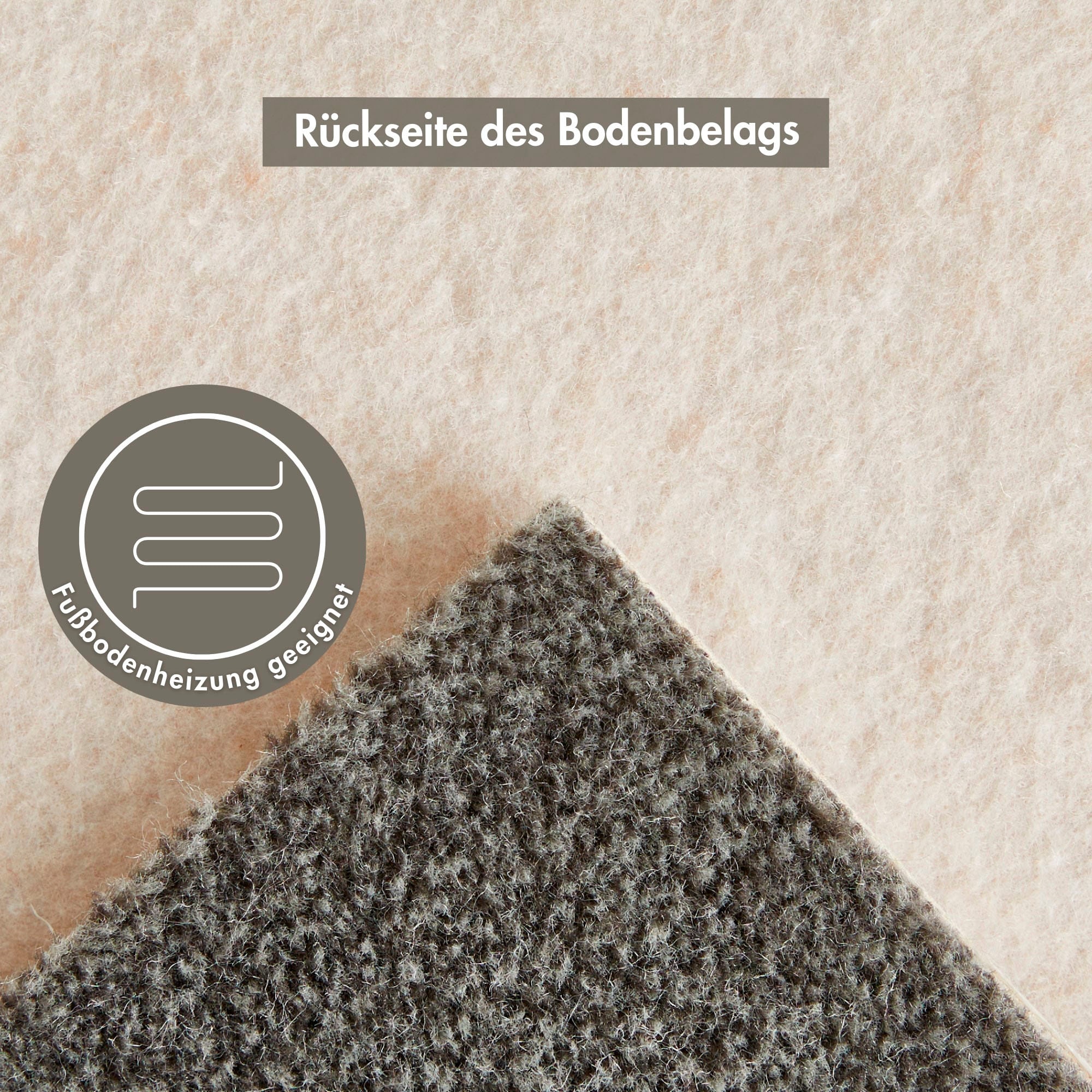Andiamo Teppichboden »Catania, Velours, Made in Belgium«, rechteckig, 7,5 mm Höhe, meliert, Breite 400 cm oder 500 cm, strapazierfähig & pflegeleicht