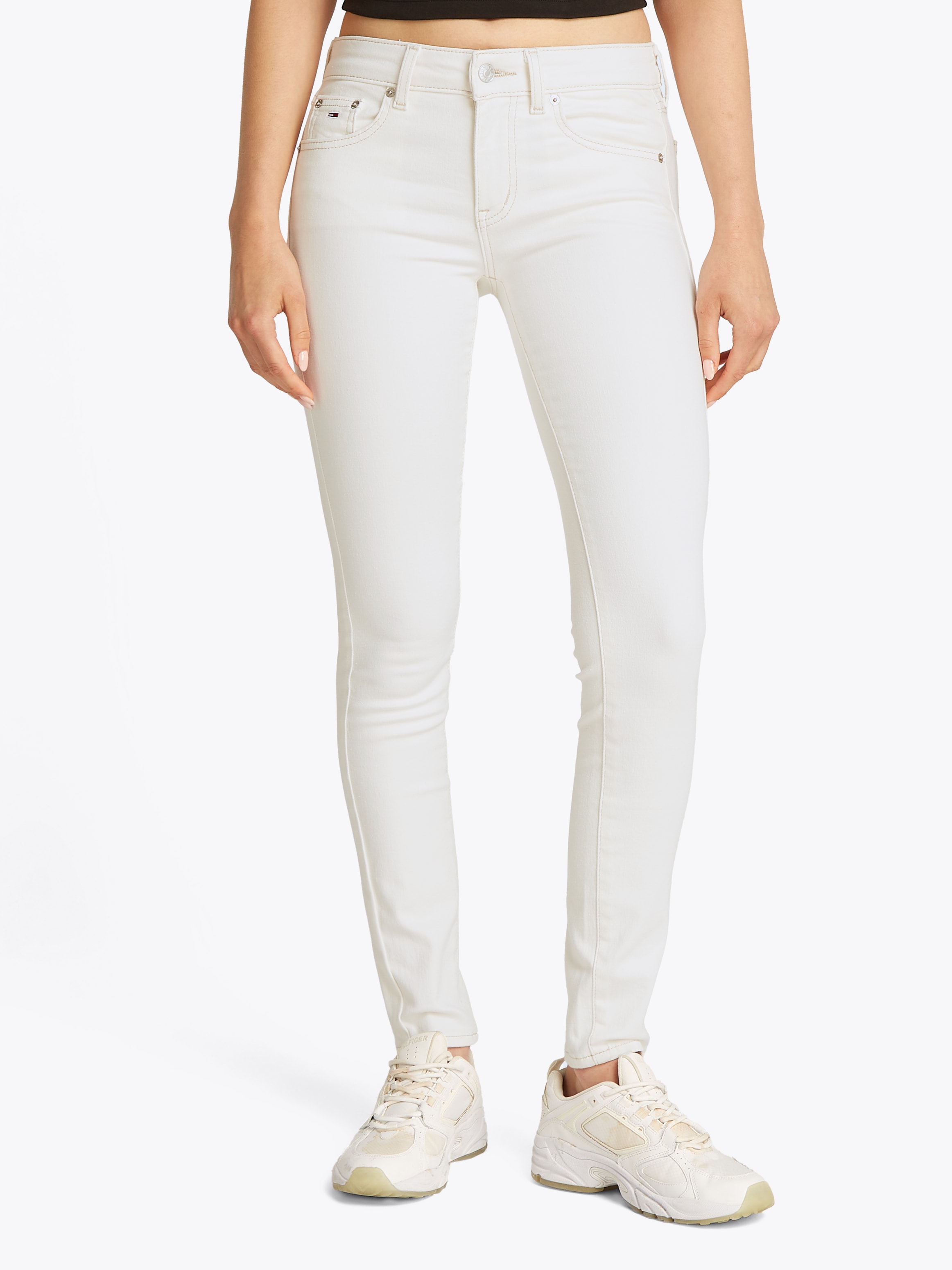 Tommy Jeans Skinny-fit-Jeans "SOPHIE LW SKN", mit Logo-Badge, in Knöchellän günstig online kaufen