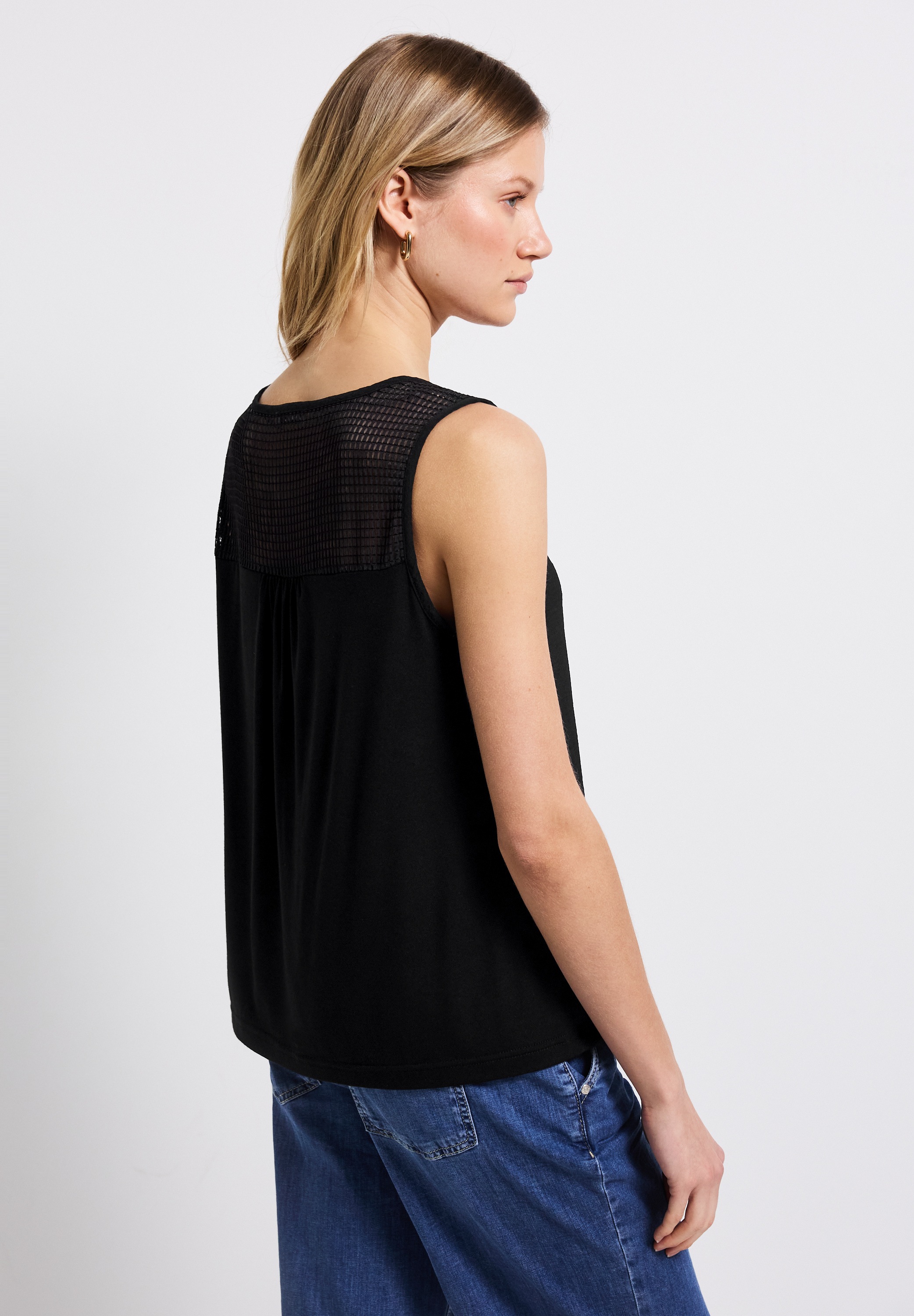 STREET ONE Rundhalsshirt, mit Rundhalsausschnitt günstig online kaufen