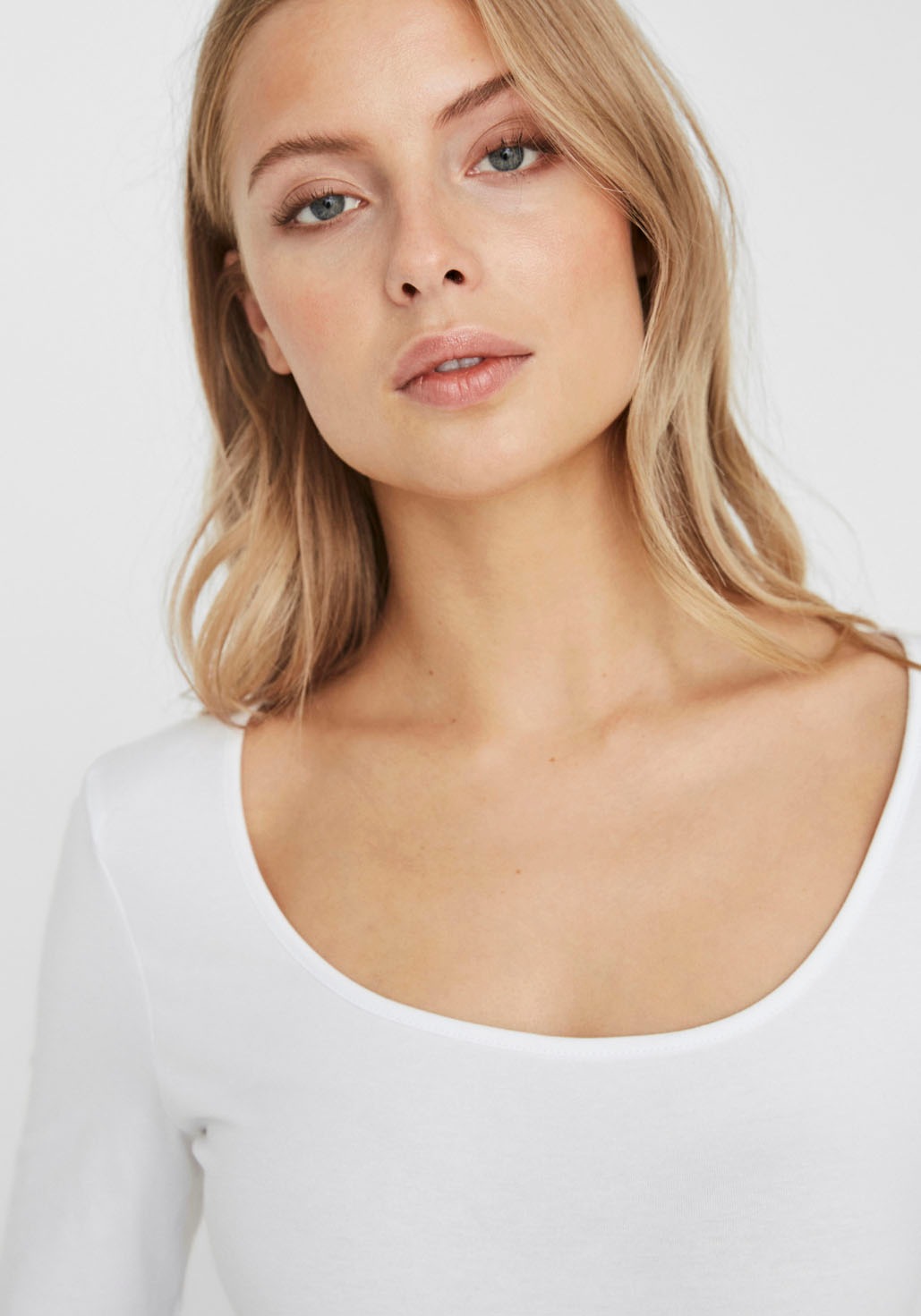 Vero Moda Langarmshirt "VMMAXI" aus Bio-Baumwolle günstig online kaufen