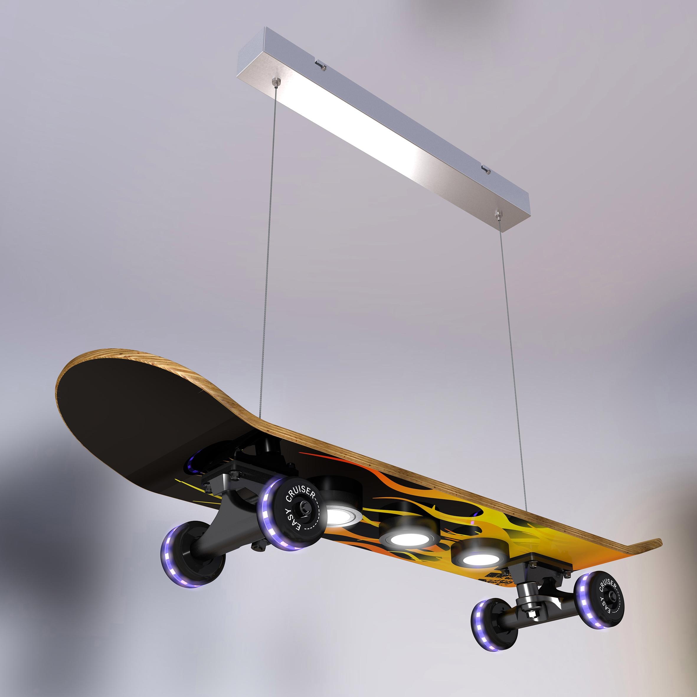 EVOTEC LED dimmbar Pendelleuchte | LED CRUISER FLAME«, Hängeleuchte, LED 7 BAUR flg.-flammig, »EASY Hängelampe