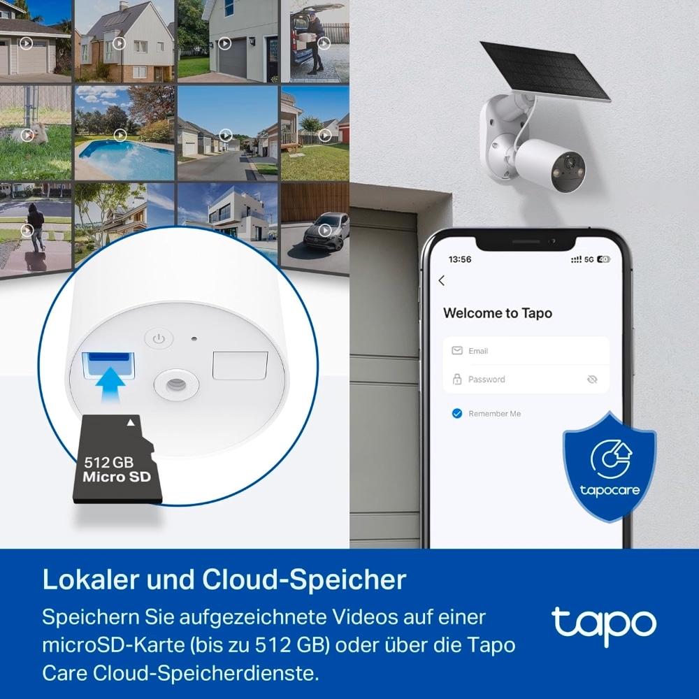 TP-Link Überwachungskamera »Tapo C410 KIT mit Solar Panel«, Außenbereich