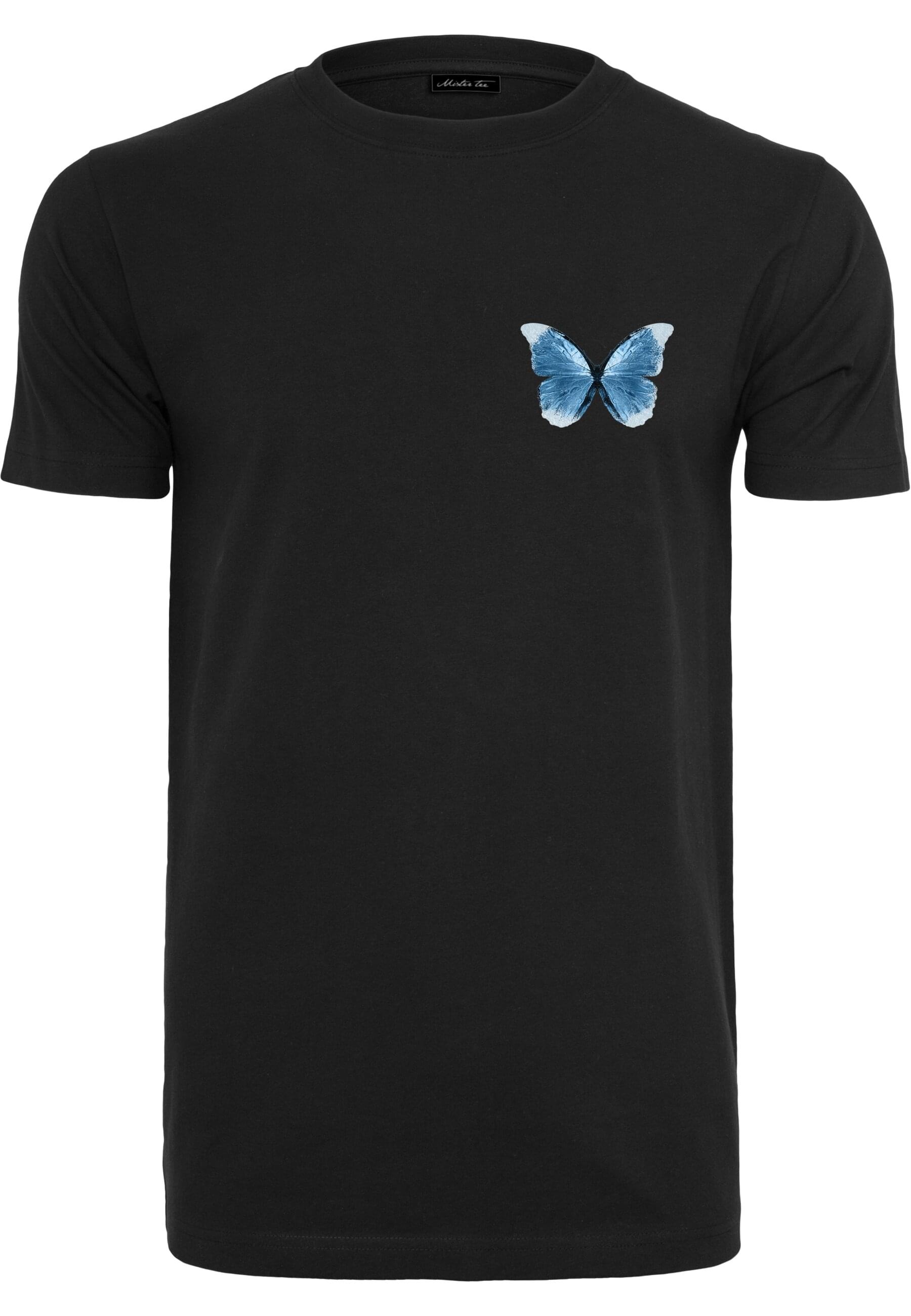 MisterTee T-Shirt "MisterTee Herren Butterfly Winter Tee" 1 Stk. tlg. günstig online kaufen