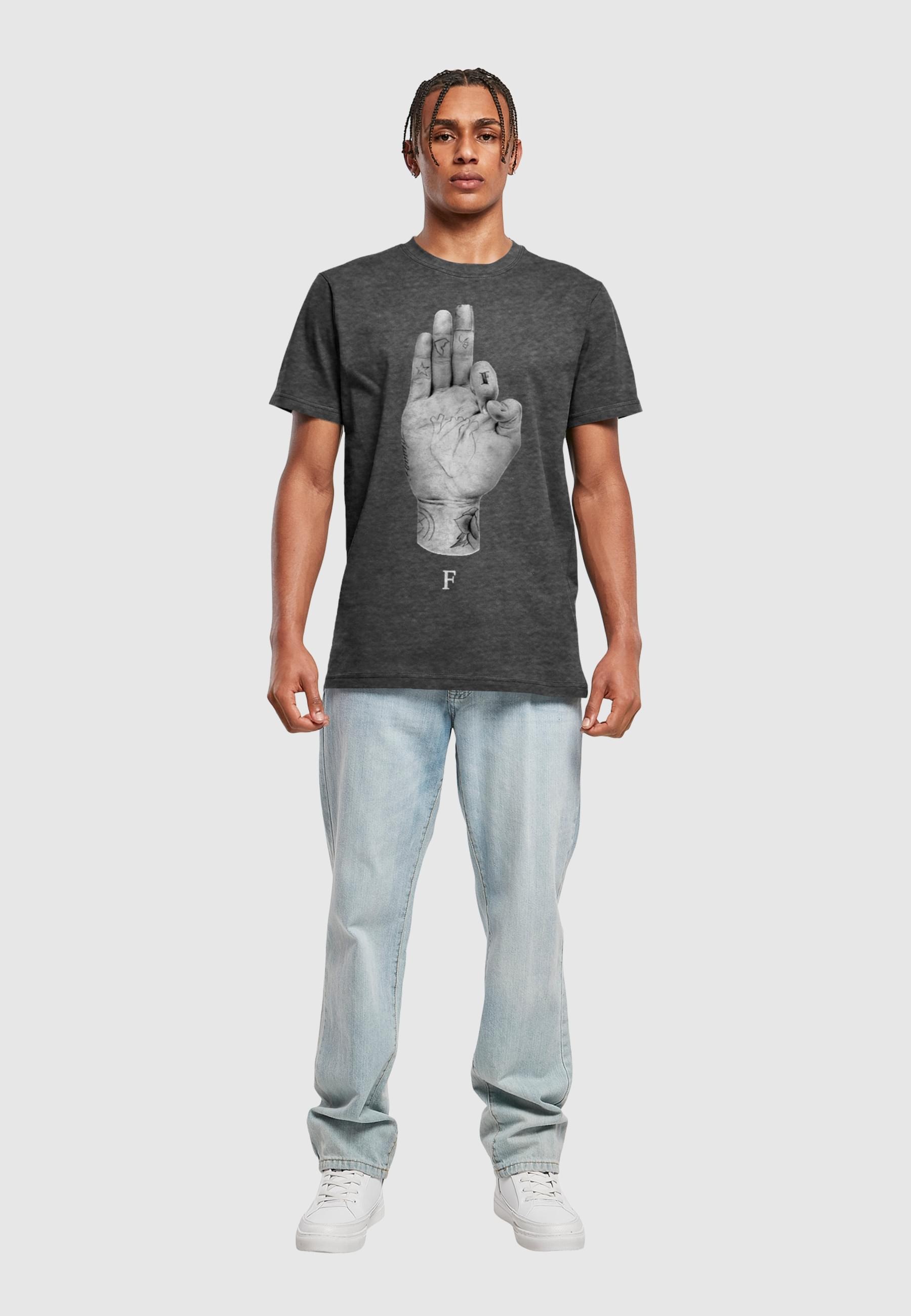 MisterTee T-Shirt »MisterTee Herren FMS Sign Tee«, (1 tlg.)