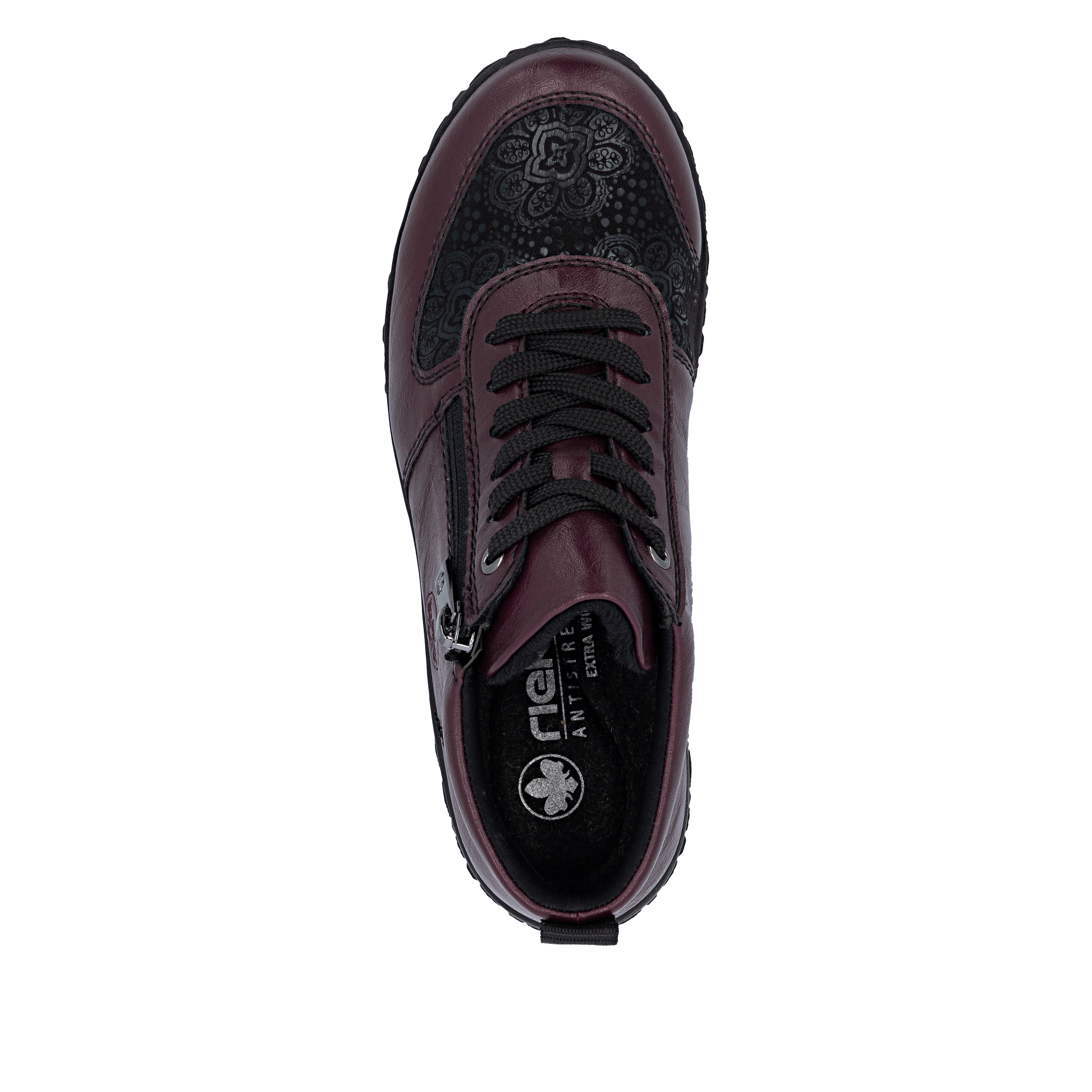 Rieker Sneakerboots, High Top Sneaker, Schnürboots, Stiefelette mit weichem Schaftrand