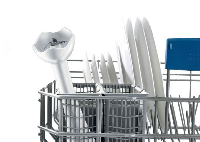 BOSCH Stabmixer »MSM6B150, 4 Klingen, ergon. Griff, Mixbecher, weiß/grau«, 300 W, Made in Europe