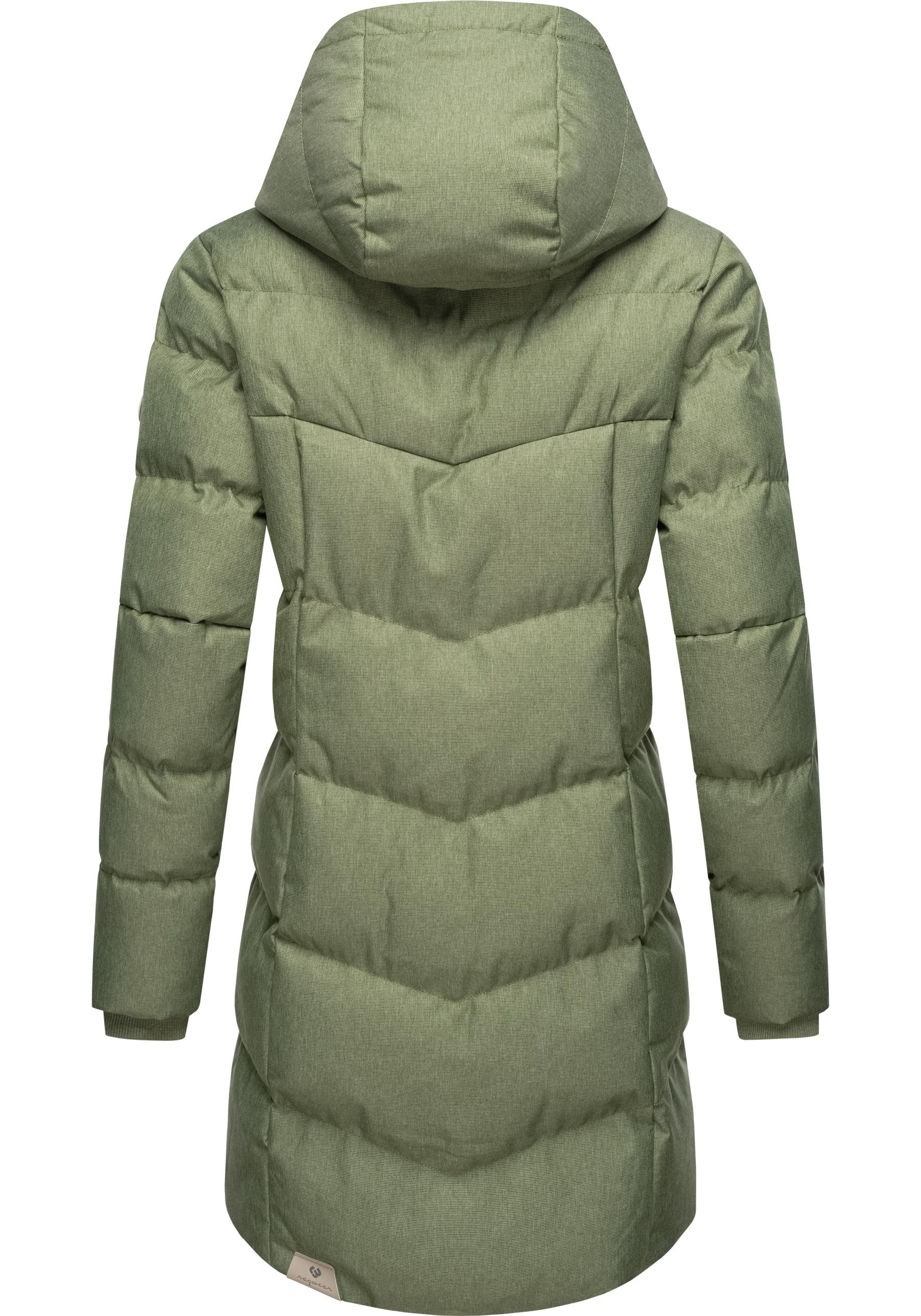 Ragwear Wintermantel »Pavla«, stylischer Winterparka mit Teddyfutter und Kapuze