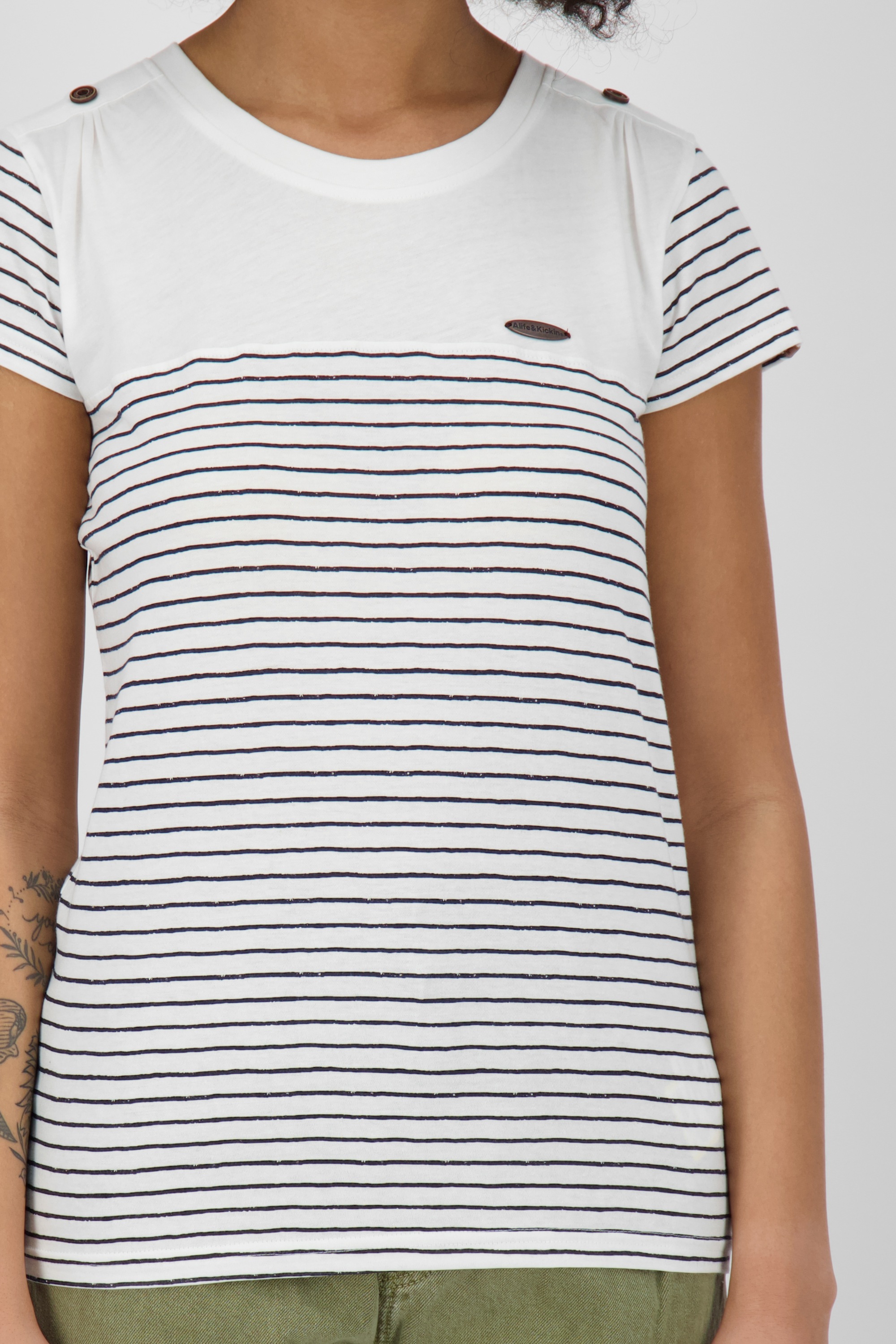 Alife & Kickin Rundhalsshirt »Damen LioAK Z«