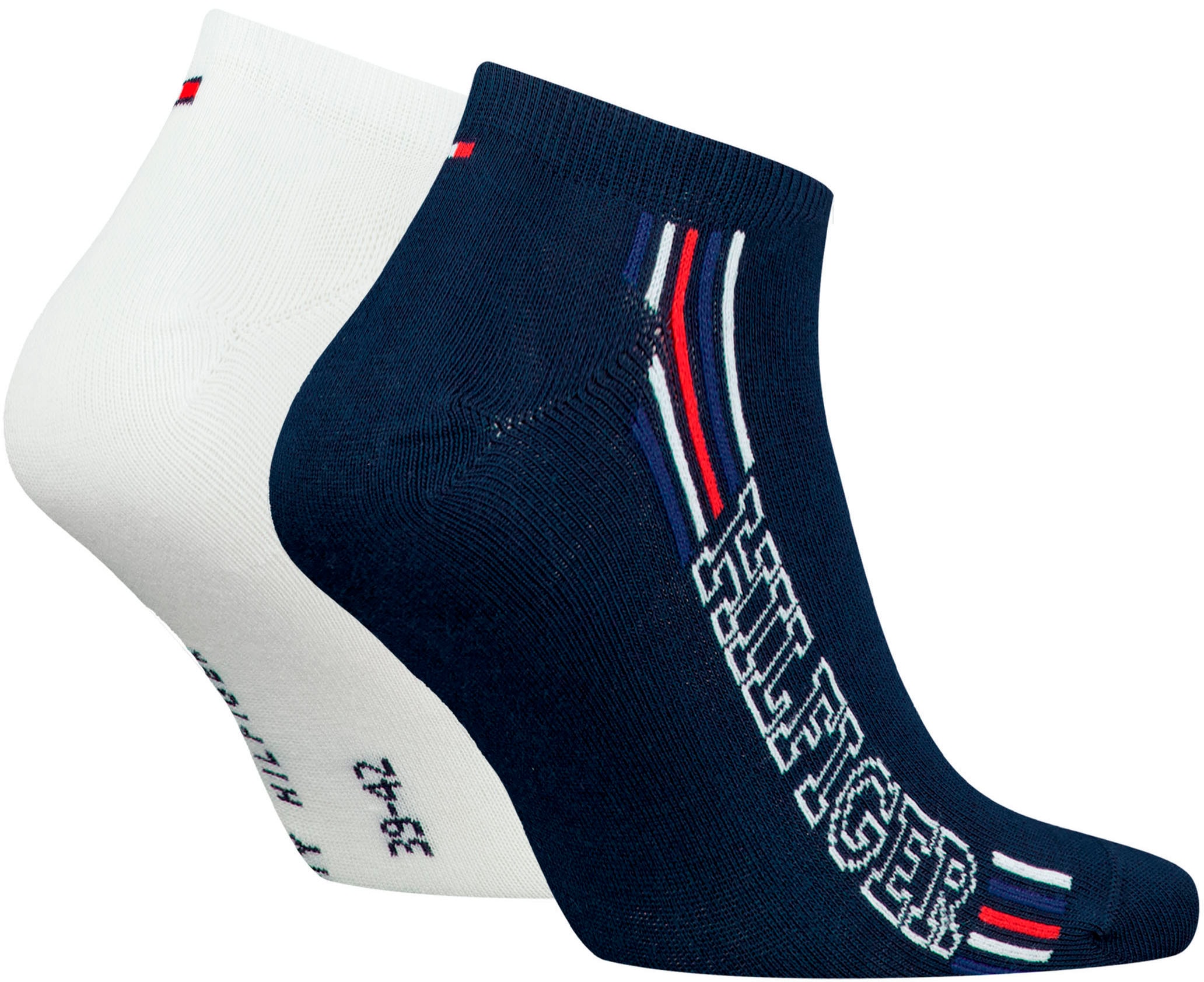 mit Logoschriftzug online Hilfiger (2 seitlichem Paar), Tommy BAUR Sneakersocken, | bestellen