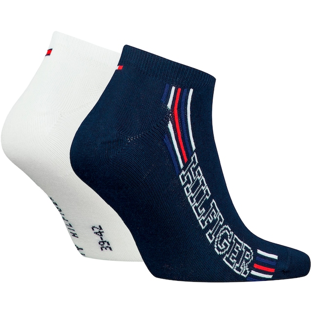 Tommy Hilfiger Sneakersocken, (2 Paar), mit seitlichem Logoschriftzug  online bestellen | BAUR