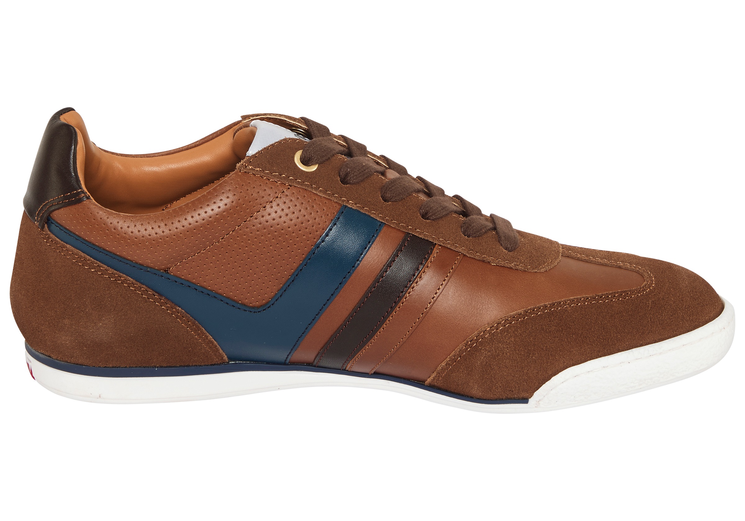 Thumbnail - Pantofola d´Oro Sneaker "VASTO LOW" Obermaterial aus Leder, Gummilaufsohle, mit Schnürung