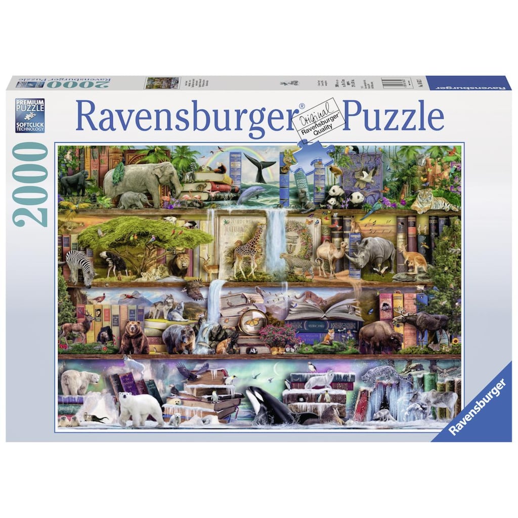 Ravensburger Puzzle »Aimee Stewart, Großartige Tierwelt«