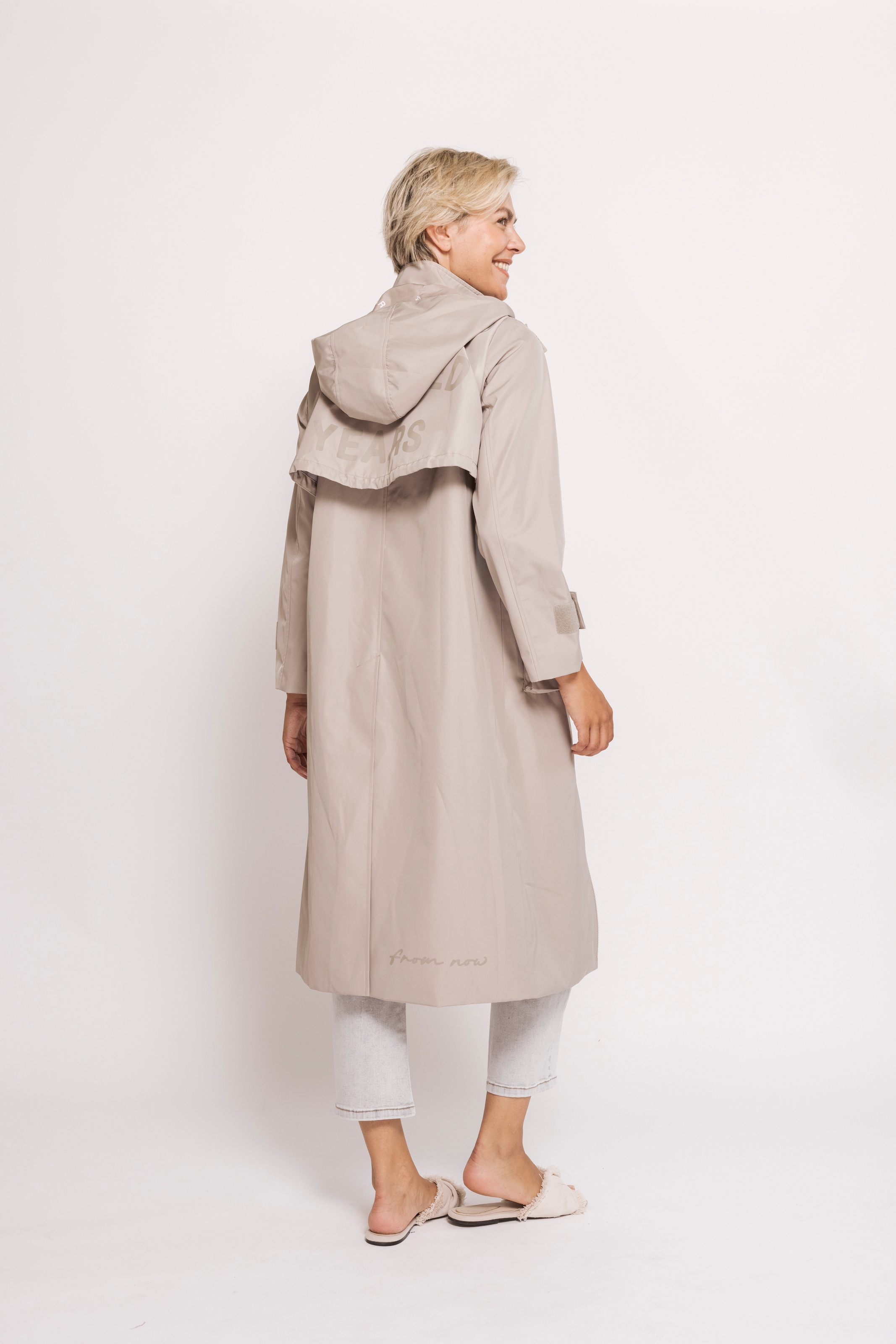 Zhrill Funktionsmantel »ZHCOSIMA Mantel« mit Kapuze und Reißverschluss