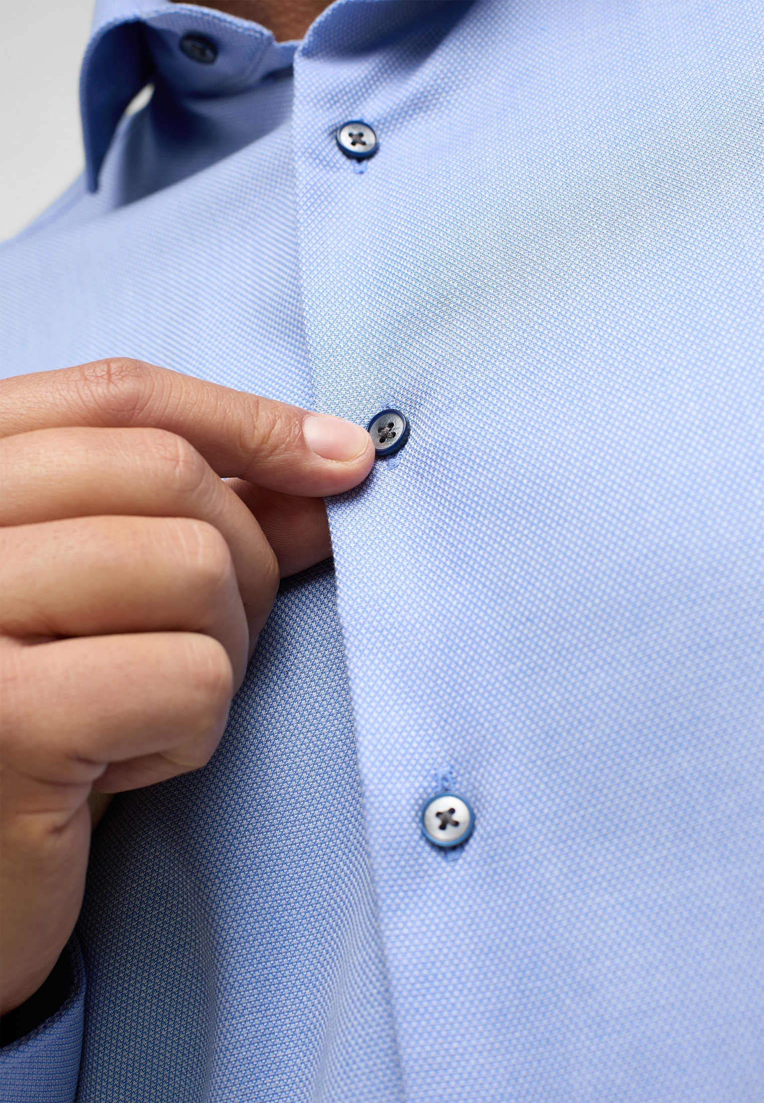 Thumbnail - Eterna Langarmhemd "COMFORT FIT" NON IRON (bügelfrei)