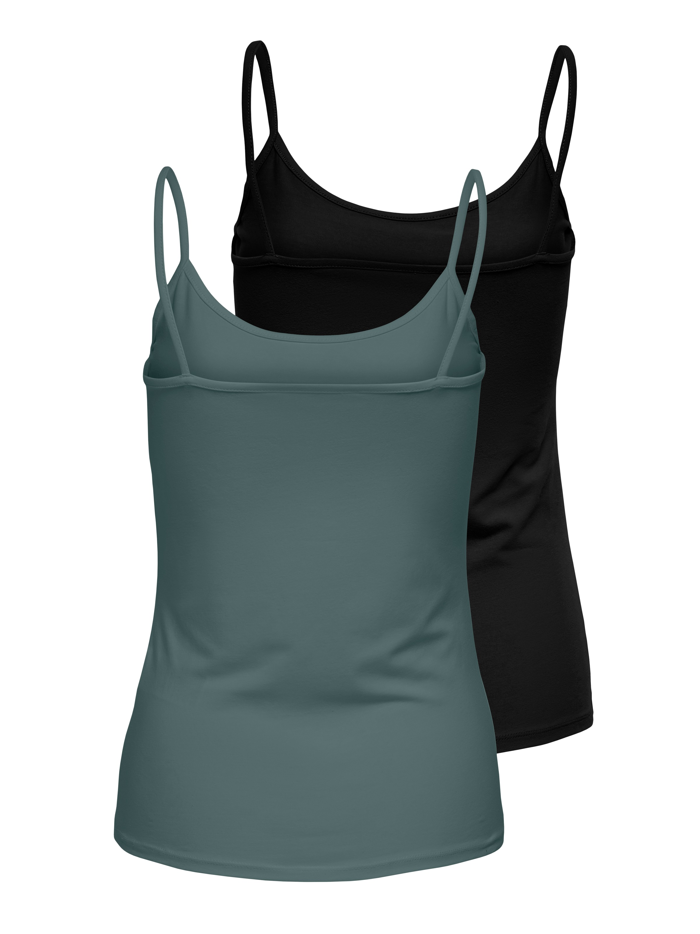 ONLY Spaghettitop "ONLLOVE – Spaghettitops im Doppelpack mit elastischem Tr günstig online kaufen