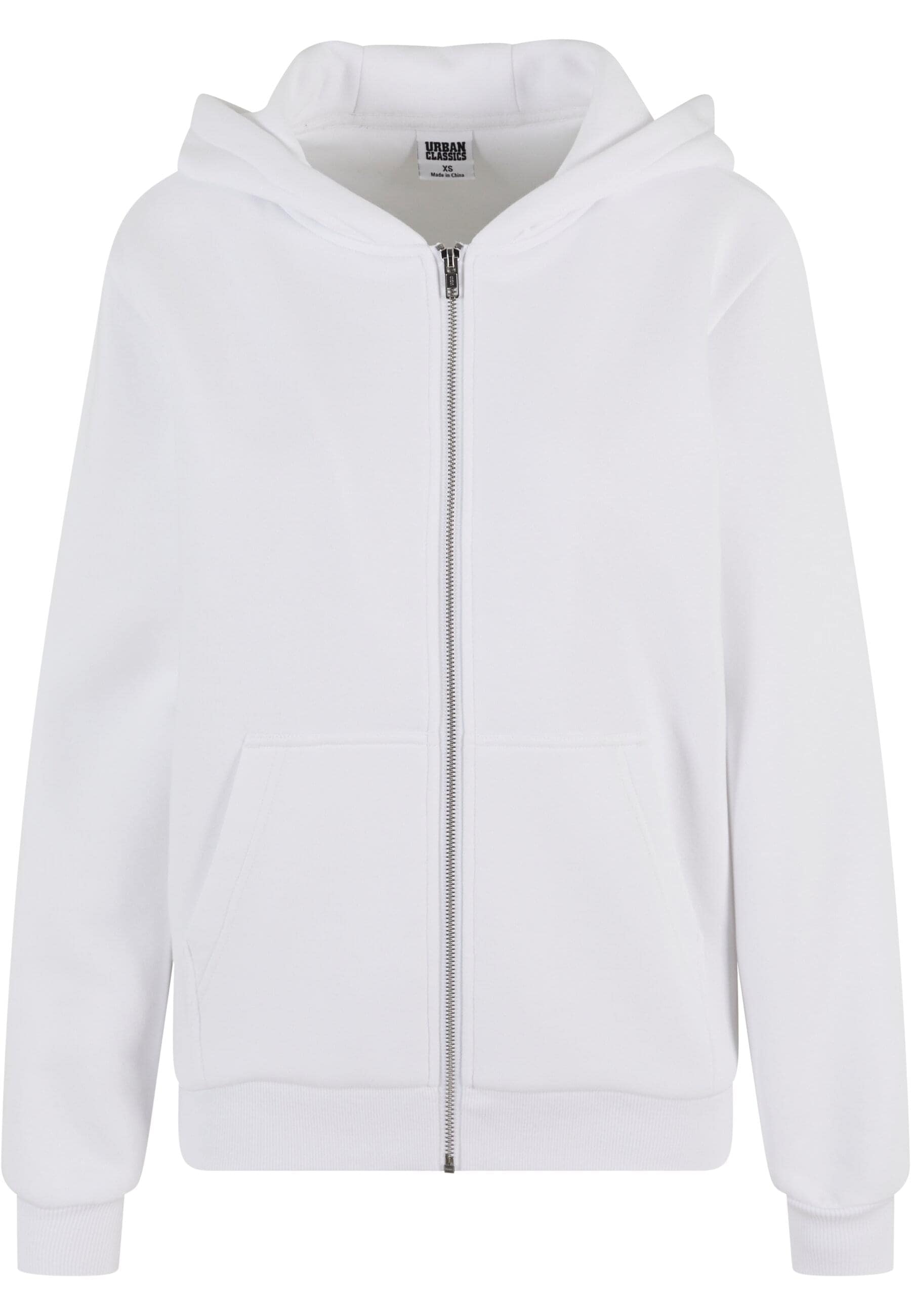 URBAN CLASSICS Cardigan »Urban Classics Ladies Fluffy Zip Cardigan«