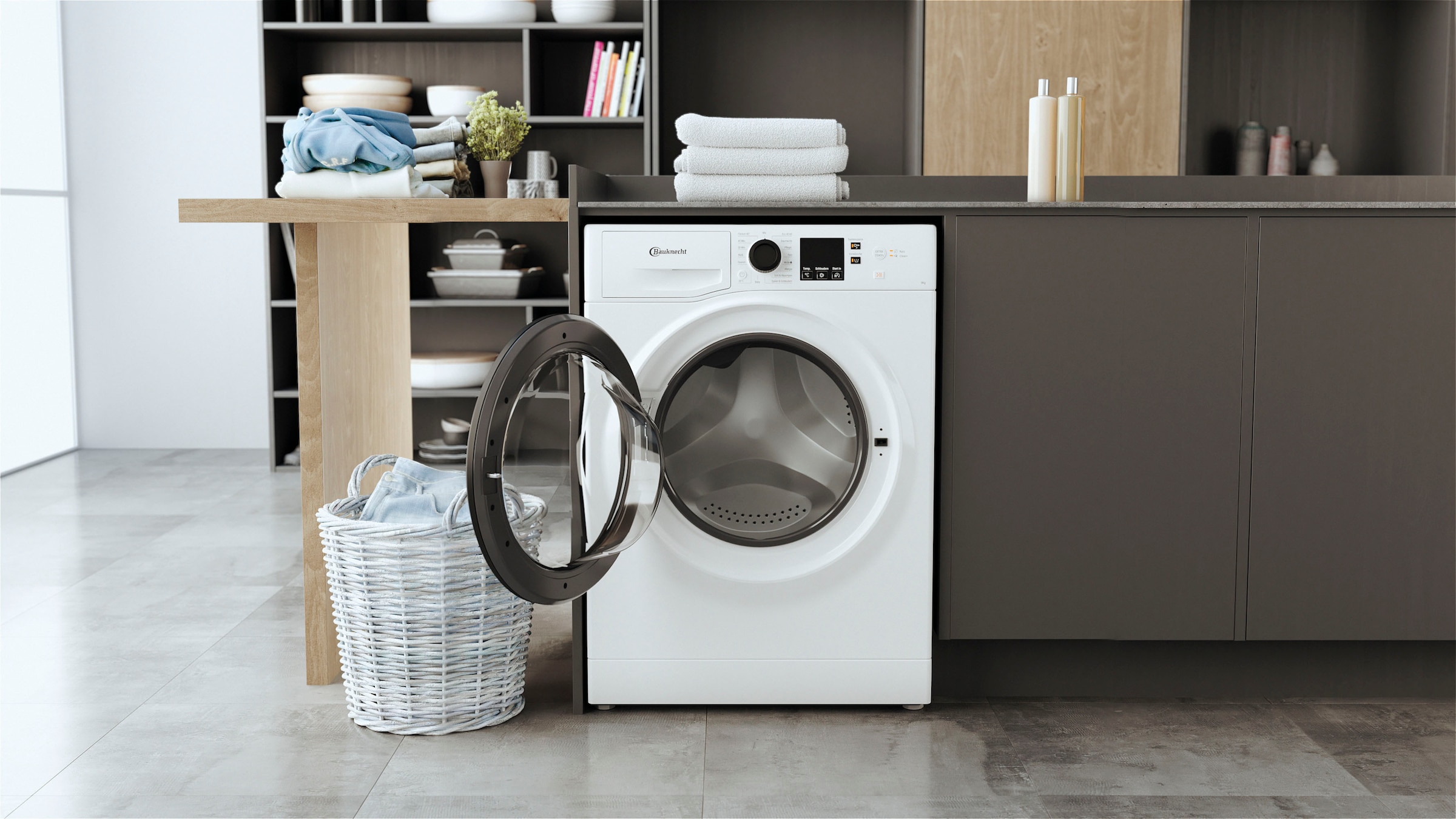BAUKNECHT Waschmaschine »WAM 914 A«, 9 kg, 1400 U/min, Flecken 40° - entfernt mehr als 100 Flecken bei nur 40 °C