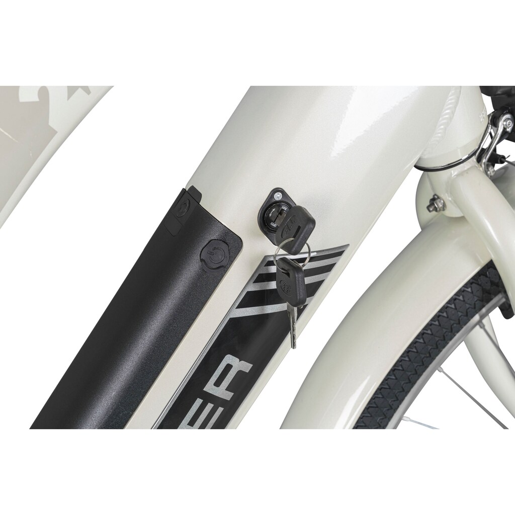 ROVER E-Bike »Cruise E-Bike CLR 707«, 7 Gang, Shimano, Heckmotor 250 W