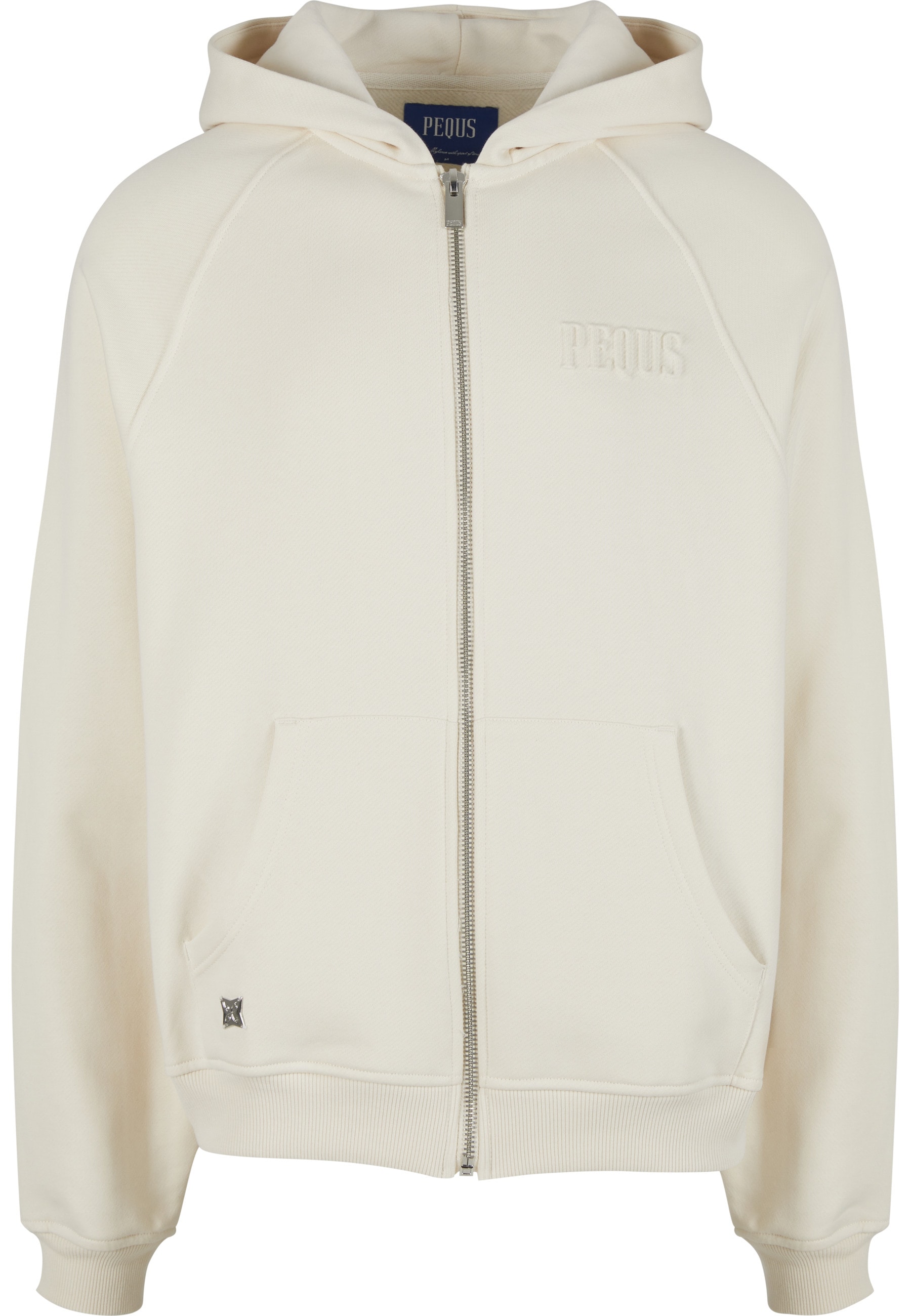 PEQUS Strickpullover "PEQUS PEQUS Debossed Logo Zip-Hoodie" 1 günstig online kaufen