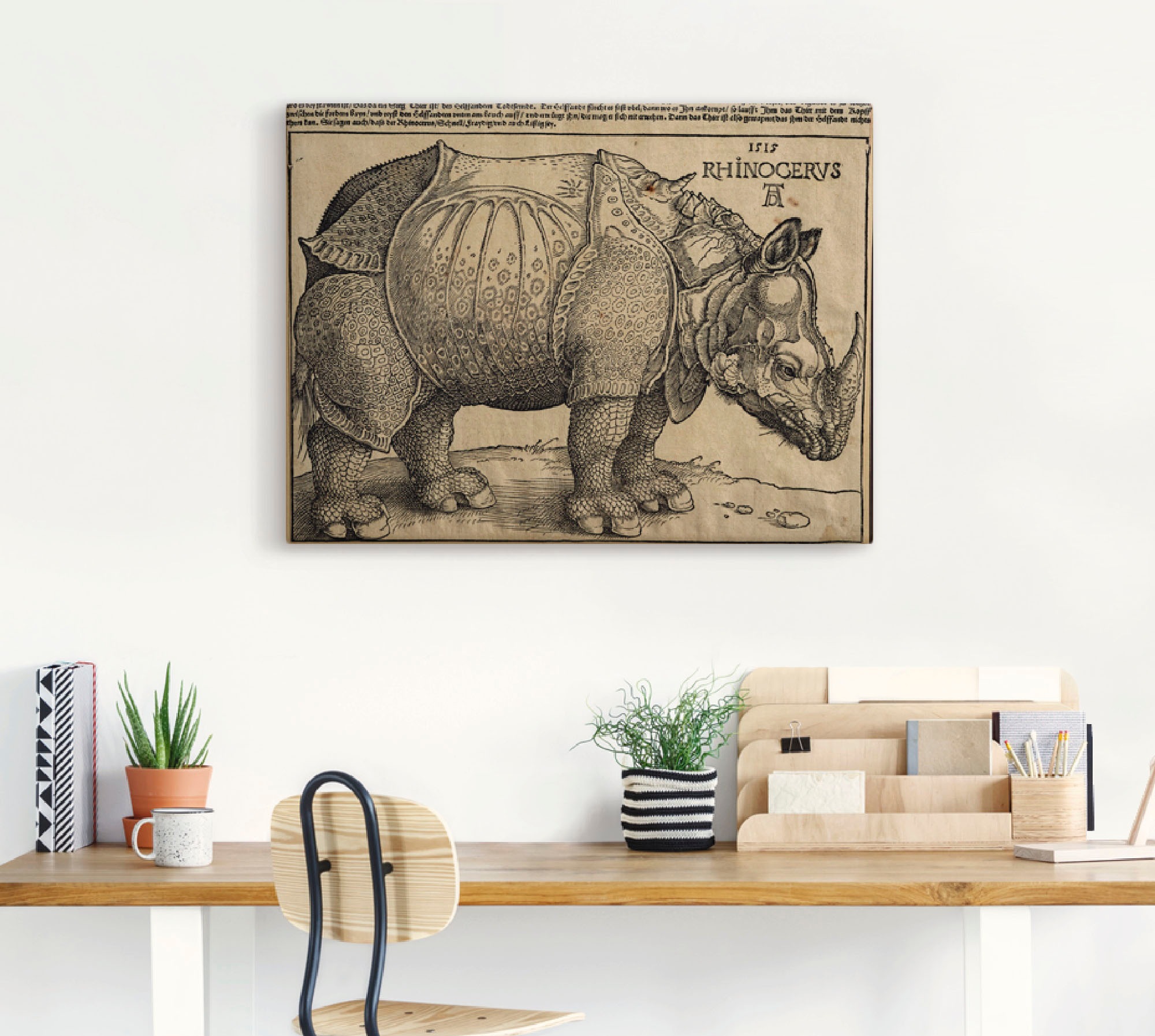 (1 Größen in Für Wildtiere, kaufen 1515. | Poster Leinwandbild, König Wandaufkleber St.), als »Nashorn. Artland BAUR versch. Wandbild oder Emanuel.«,