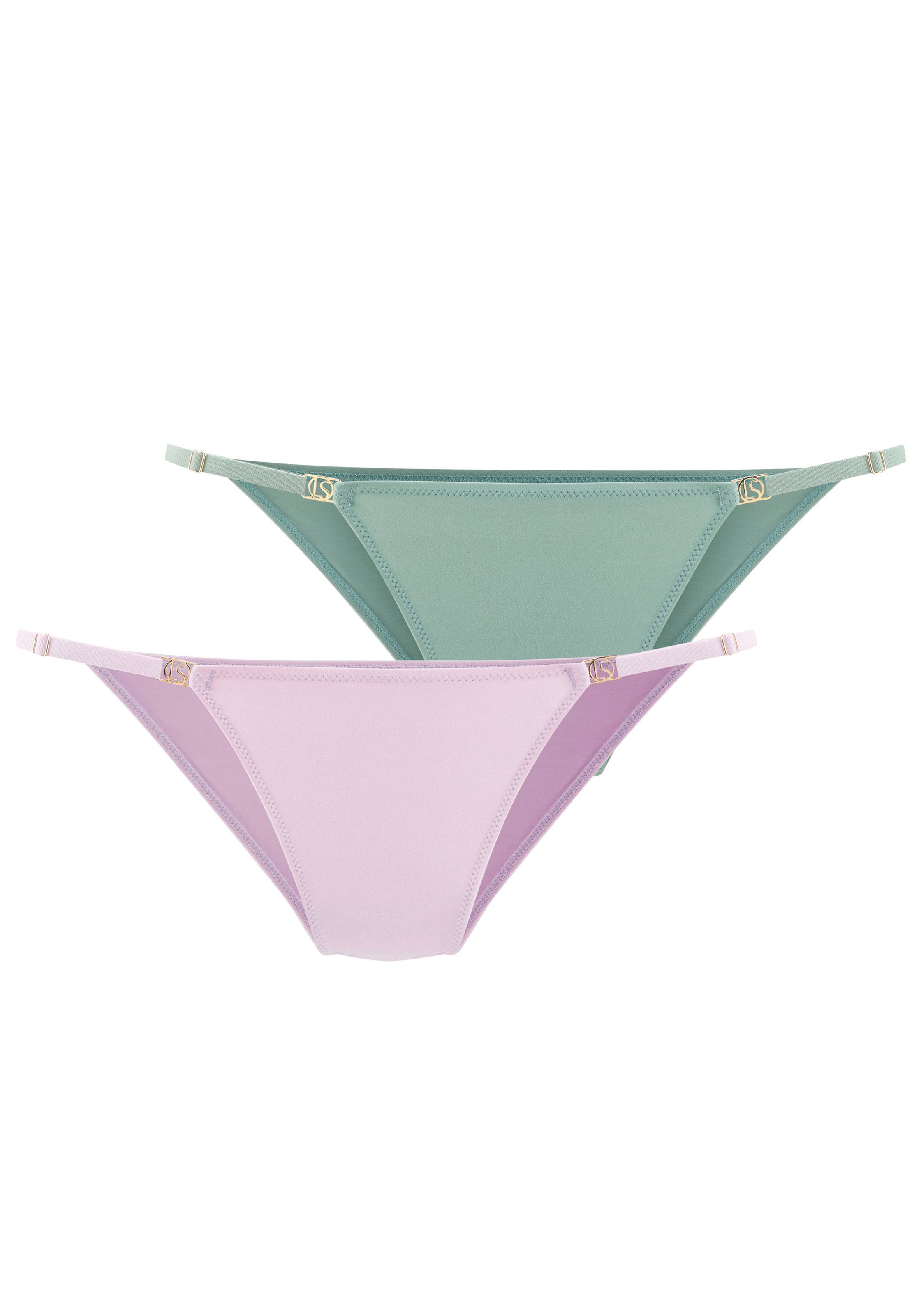 LASCANA Damen Slip Mit Spitze – Zart, Feminin & Super Bequem Durch Baumwollzwickel