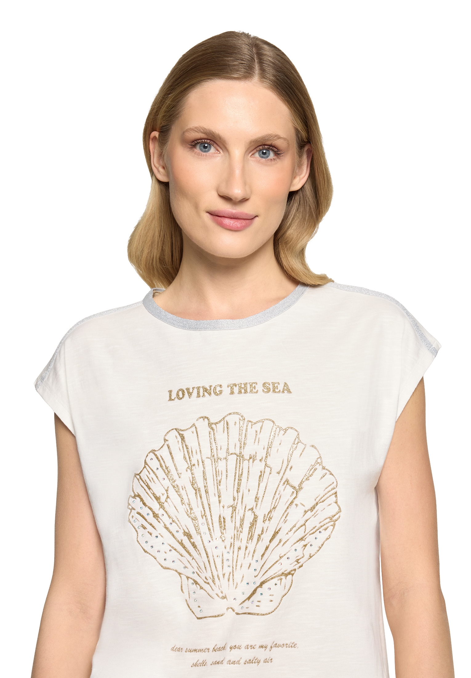 Cartoon Kurzarmshirt »Damen mit Placement« 1 tlg.