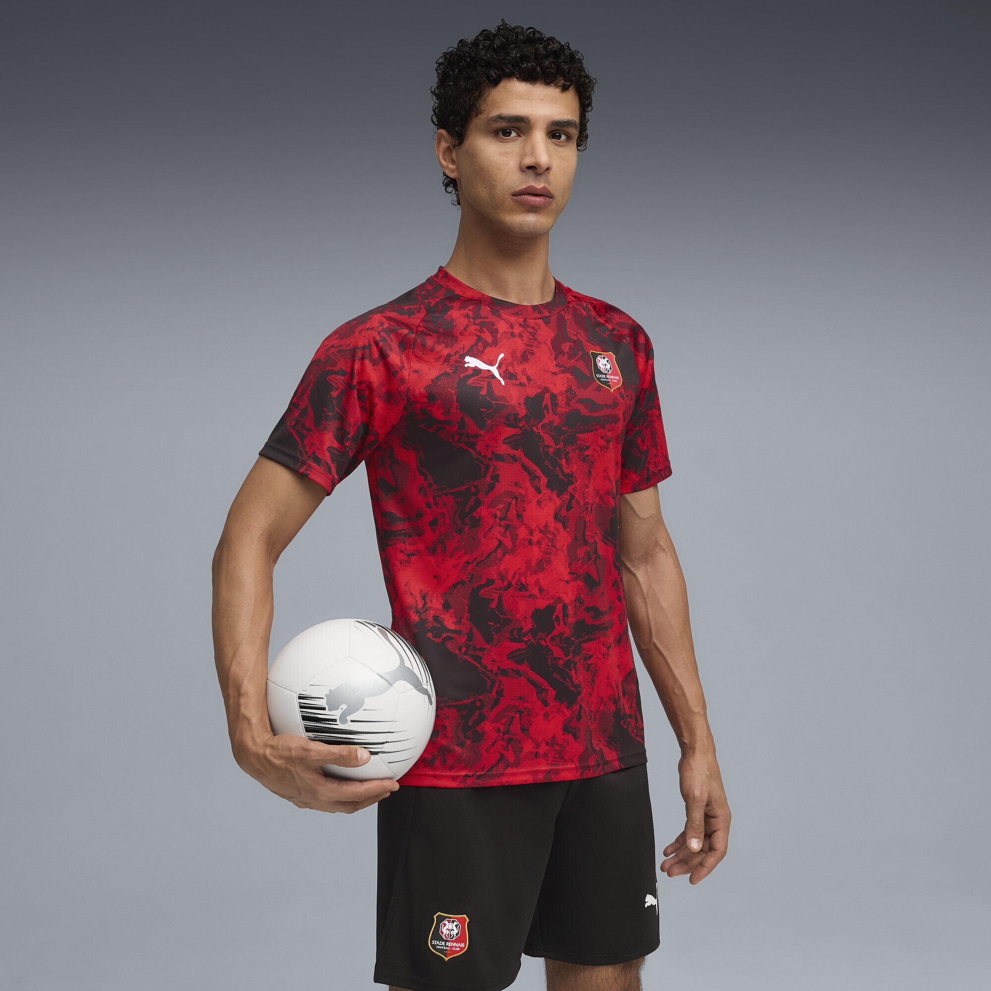 PUMA Trainingsshirt »Stade Rennais FC Aufwärmtrikot Herren«